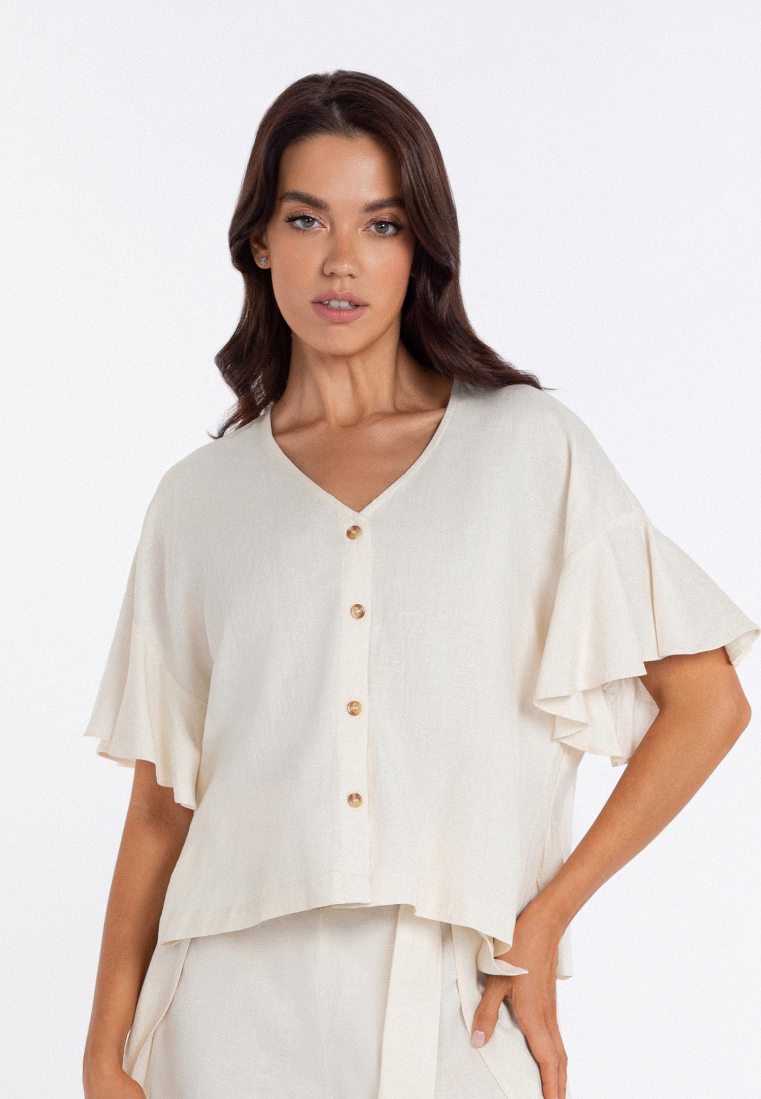 BR24-01-LB Blouse  Marc & André