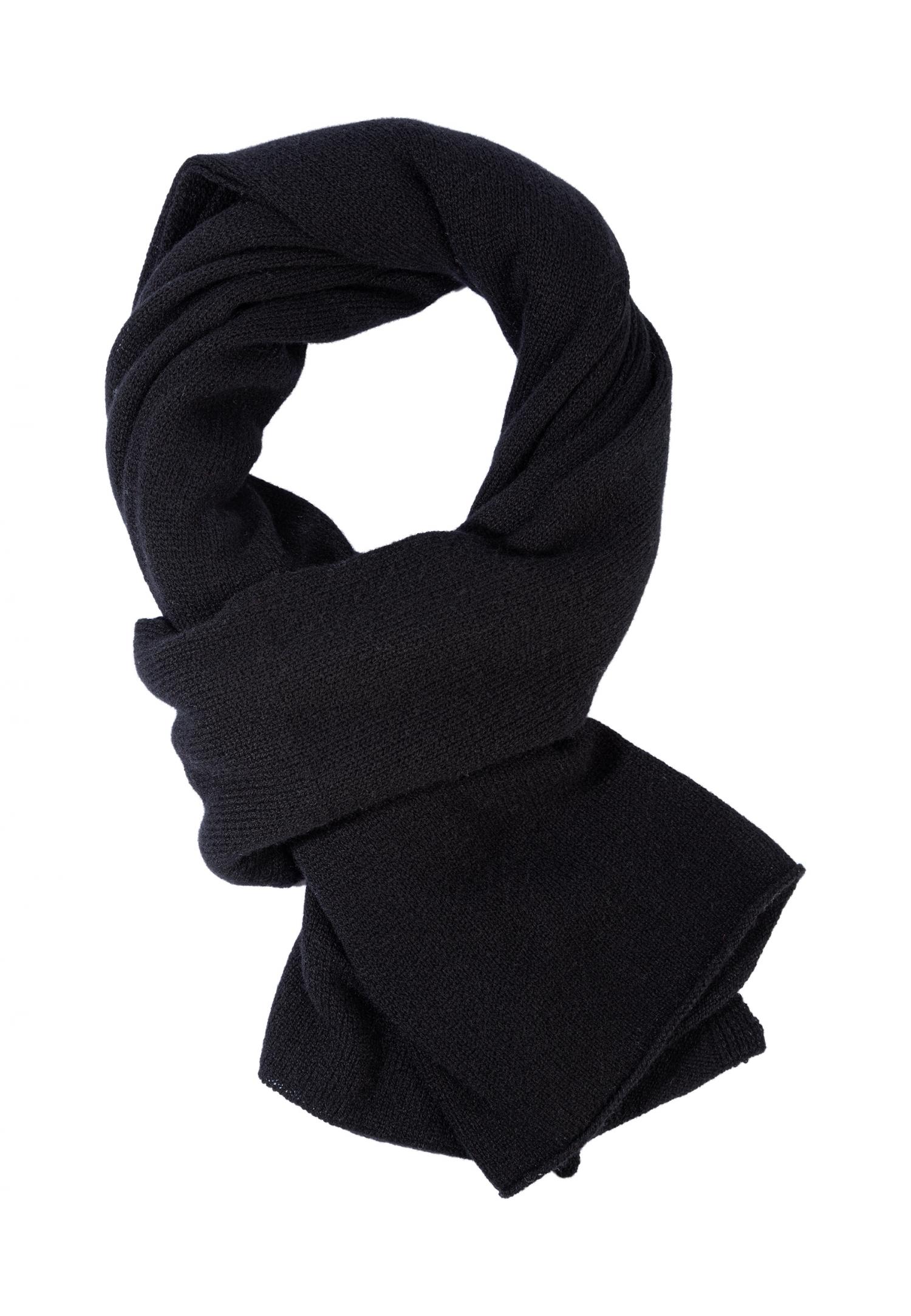 JA17-K011-BLC Loose knit scarf 200*55cm  Marc & André