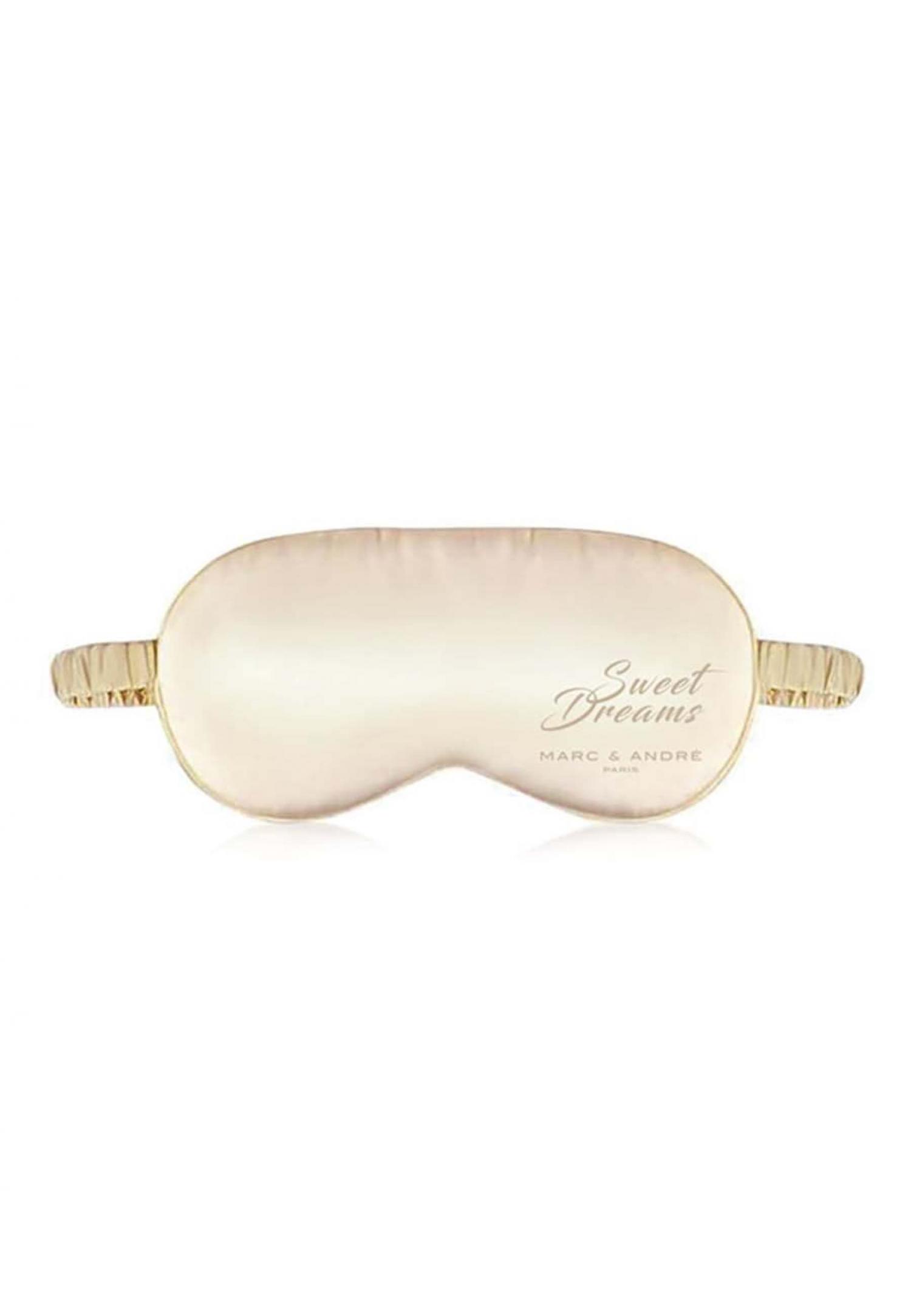 Маска для сна_золотая JS20-I001-30 Marc & André