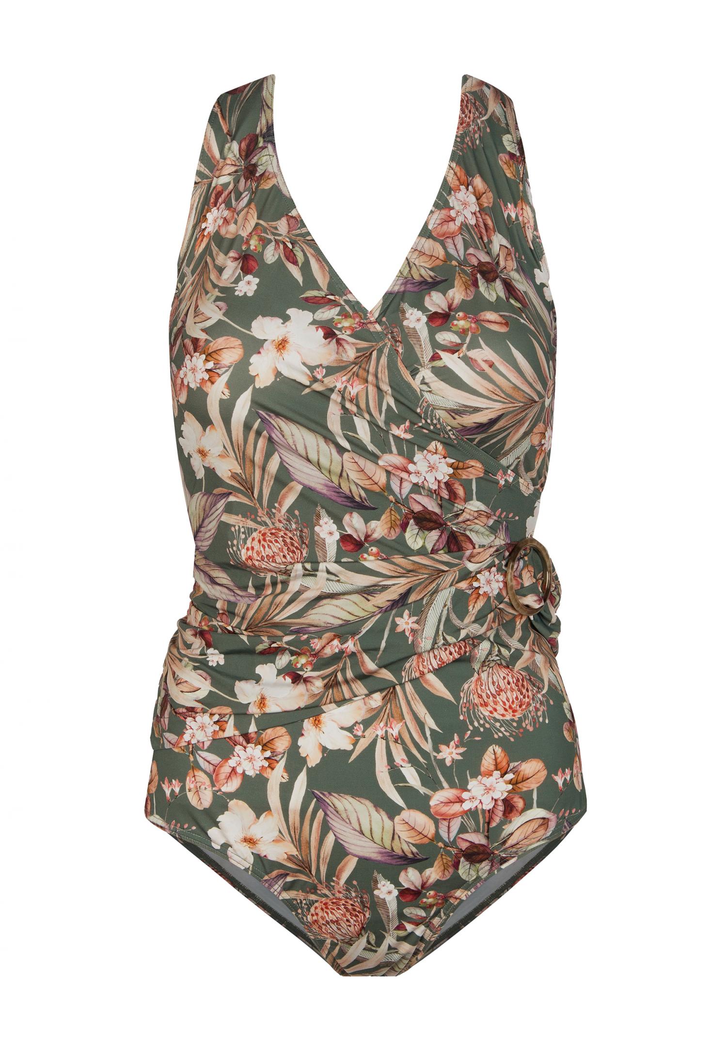 Сплошной купальник без косточек L2303-P-421 Marc & André