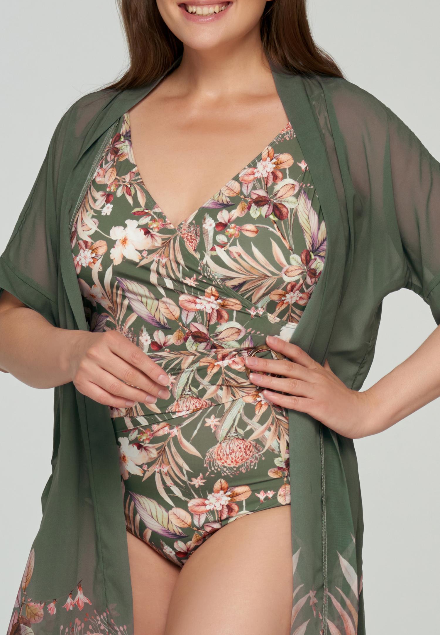 Сплошной купальник без косточек L2303-P-421 Marc & André