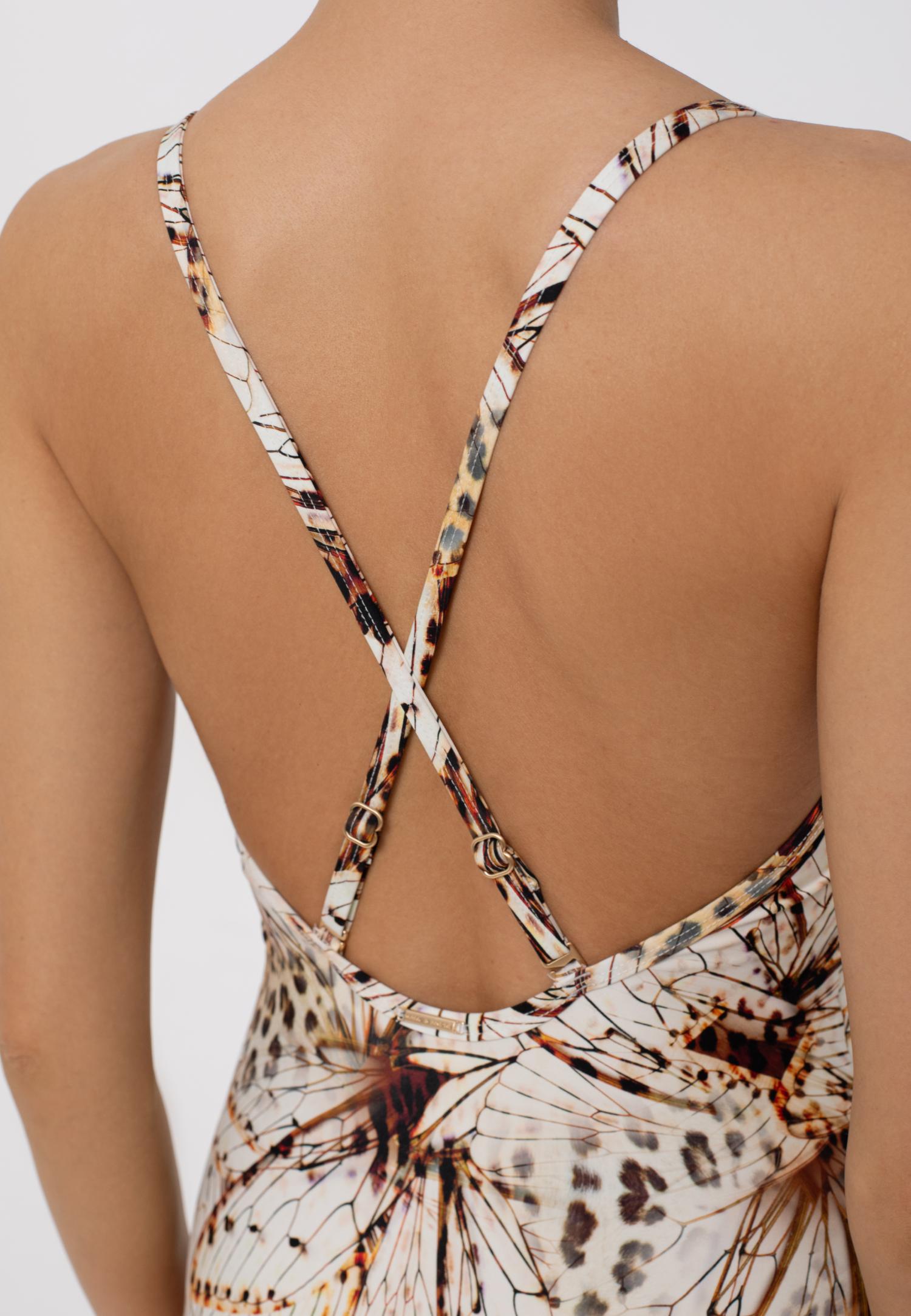 Сплошной купальник без косточек L2518-381 Marc & André