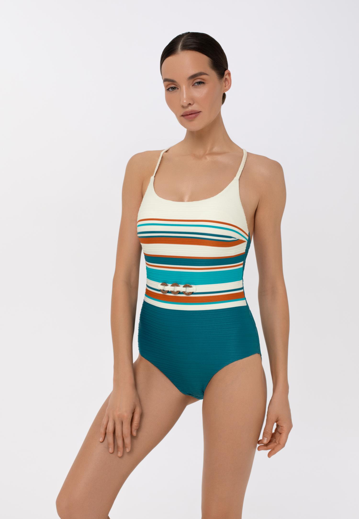 Сплошной купальник без косточек L2525-171 Marc & André