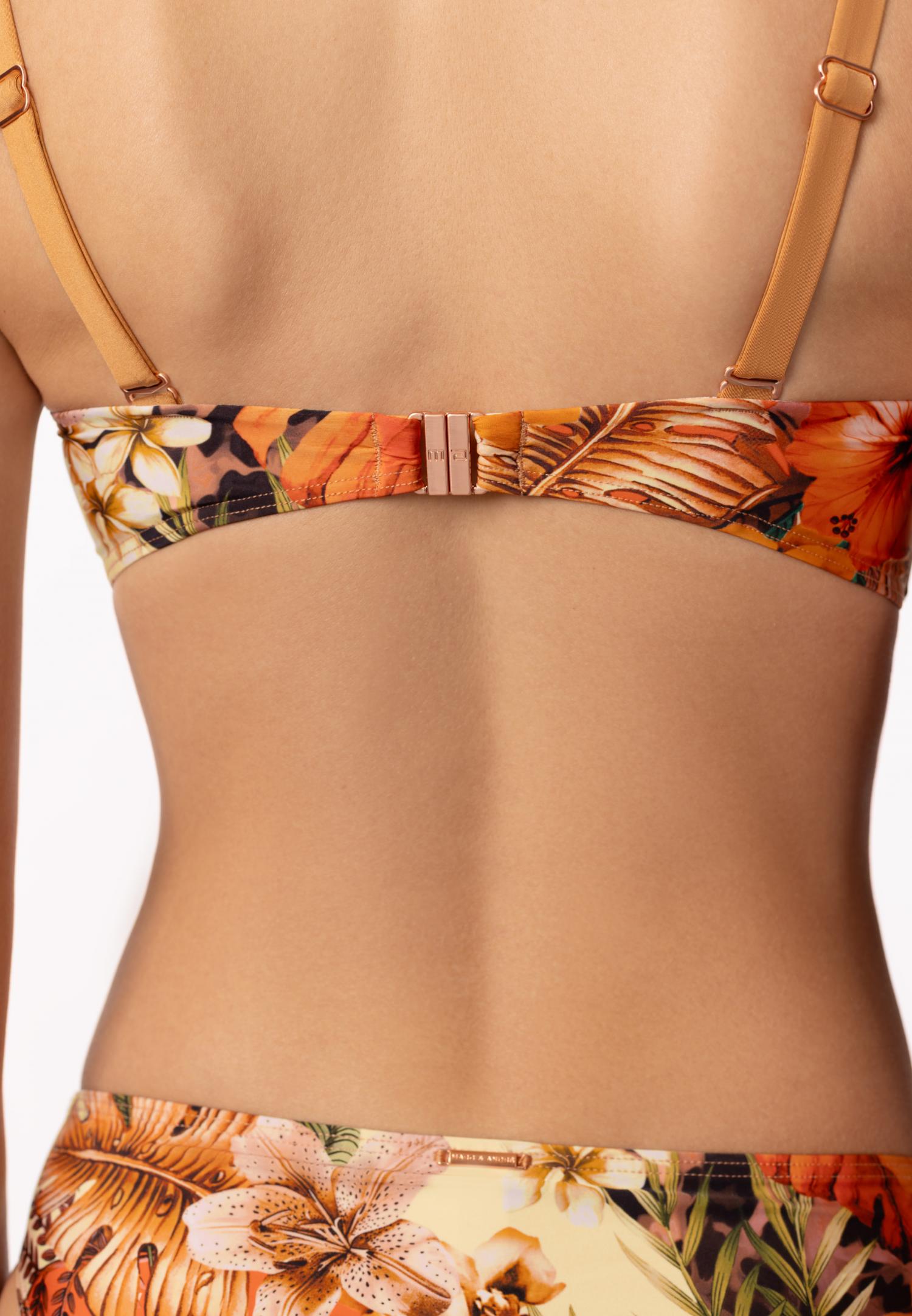 Верх купальника бандо без кісточок