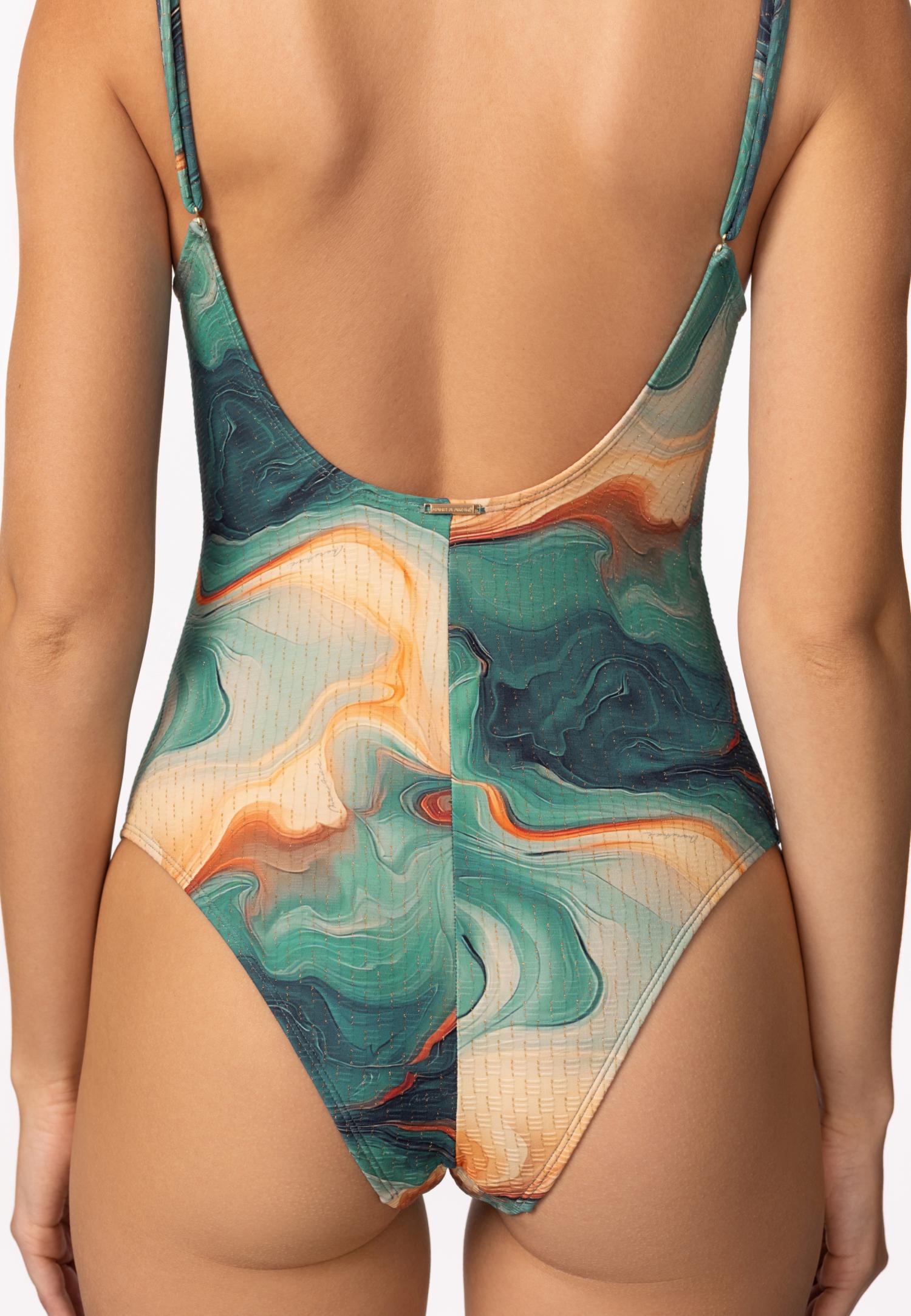 Суцільний купальник з м'якою чашкою