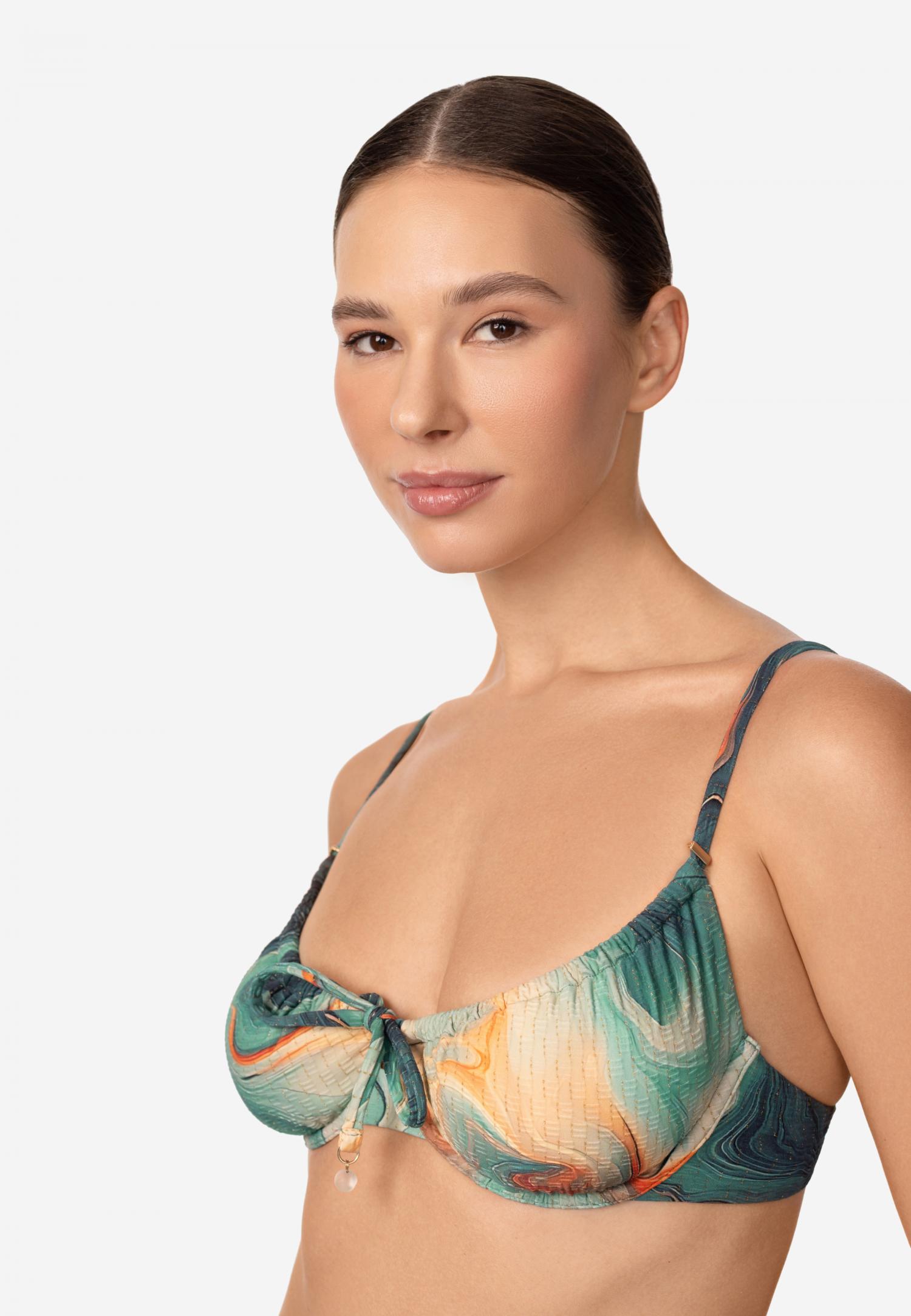 Верх купальника з м'якою чашкою