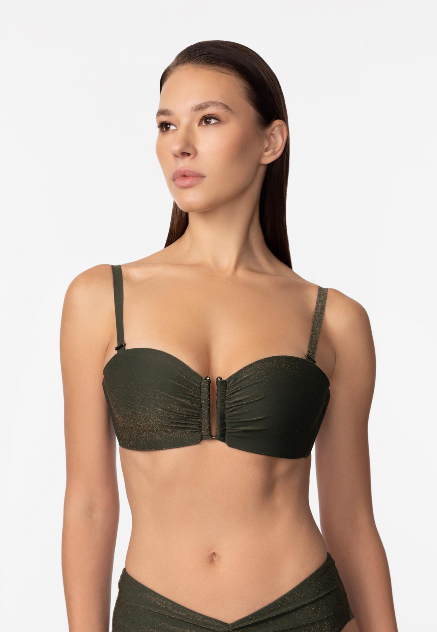 Верх купальника бандо без кісточок