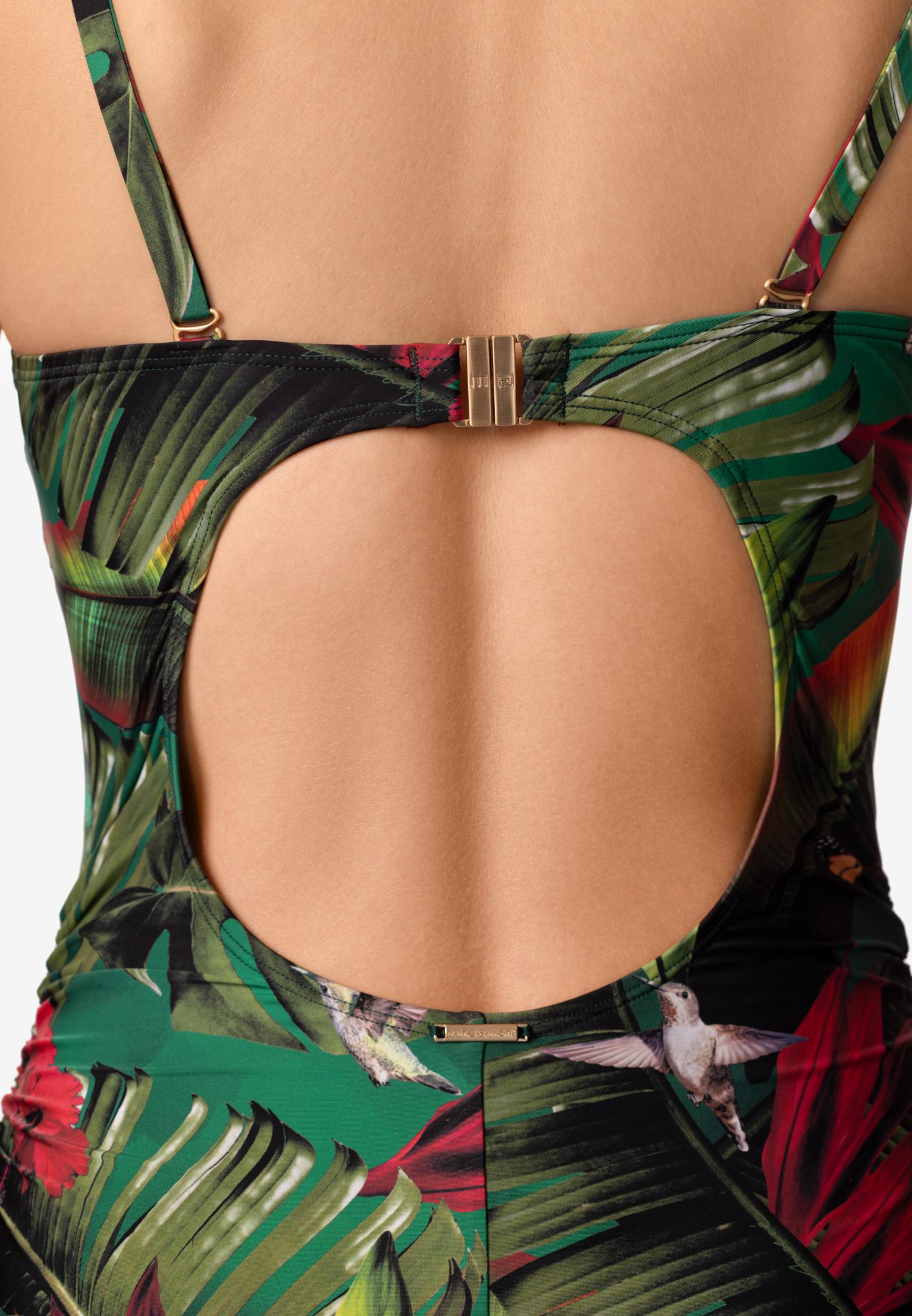 Суцільний купальник бандо