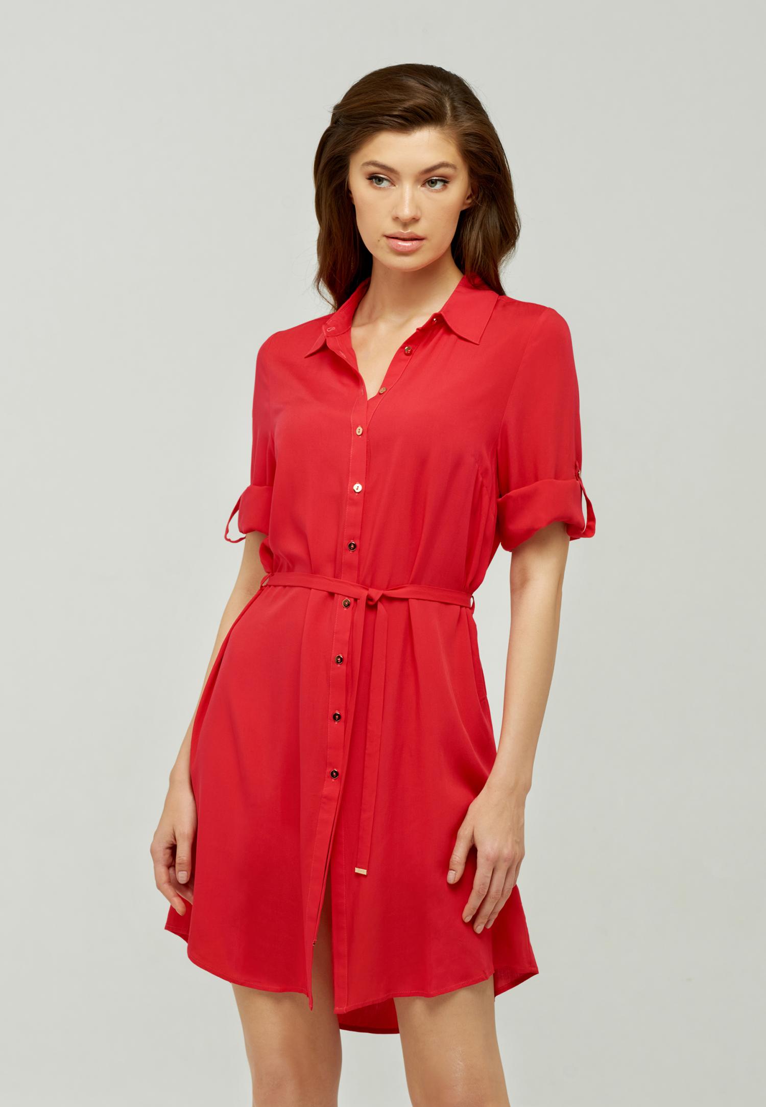 Платье-рубашка из вискозы LD22-03 Marc & André