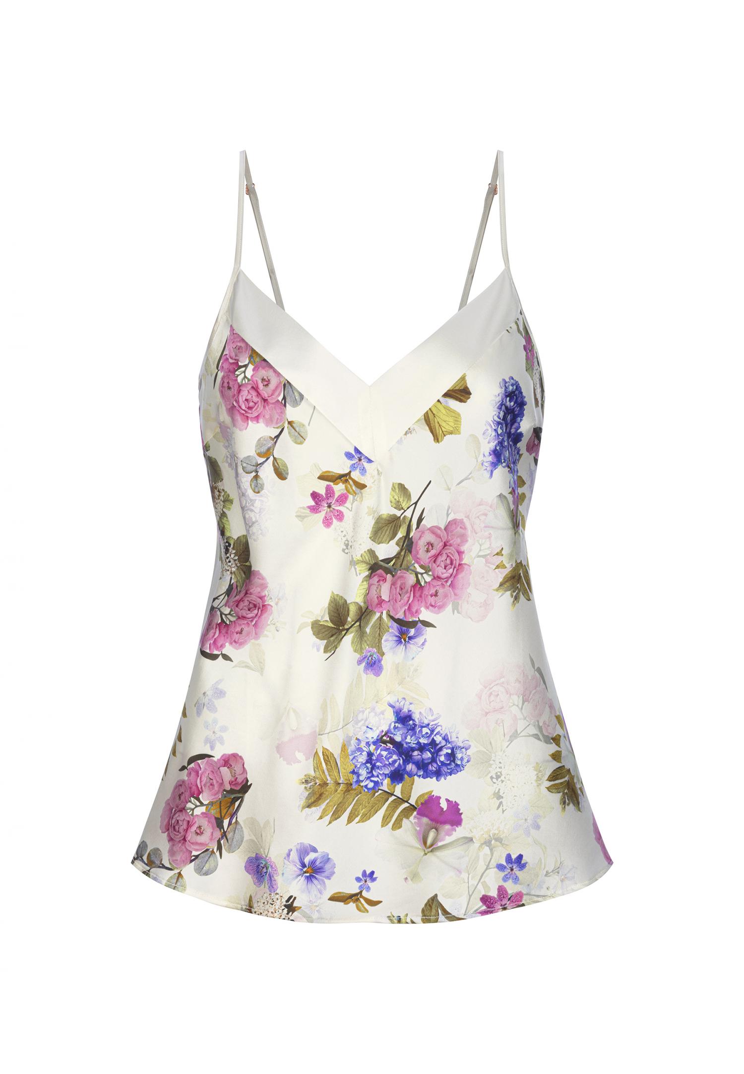 Шелковый топ на тонких бретелях S23-03SS115 Marc & André