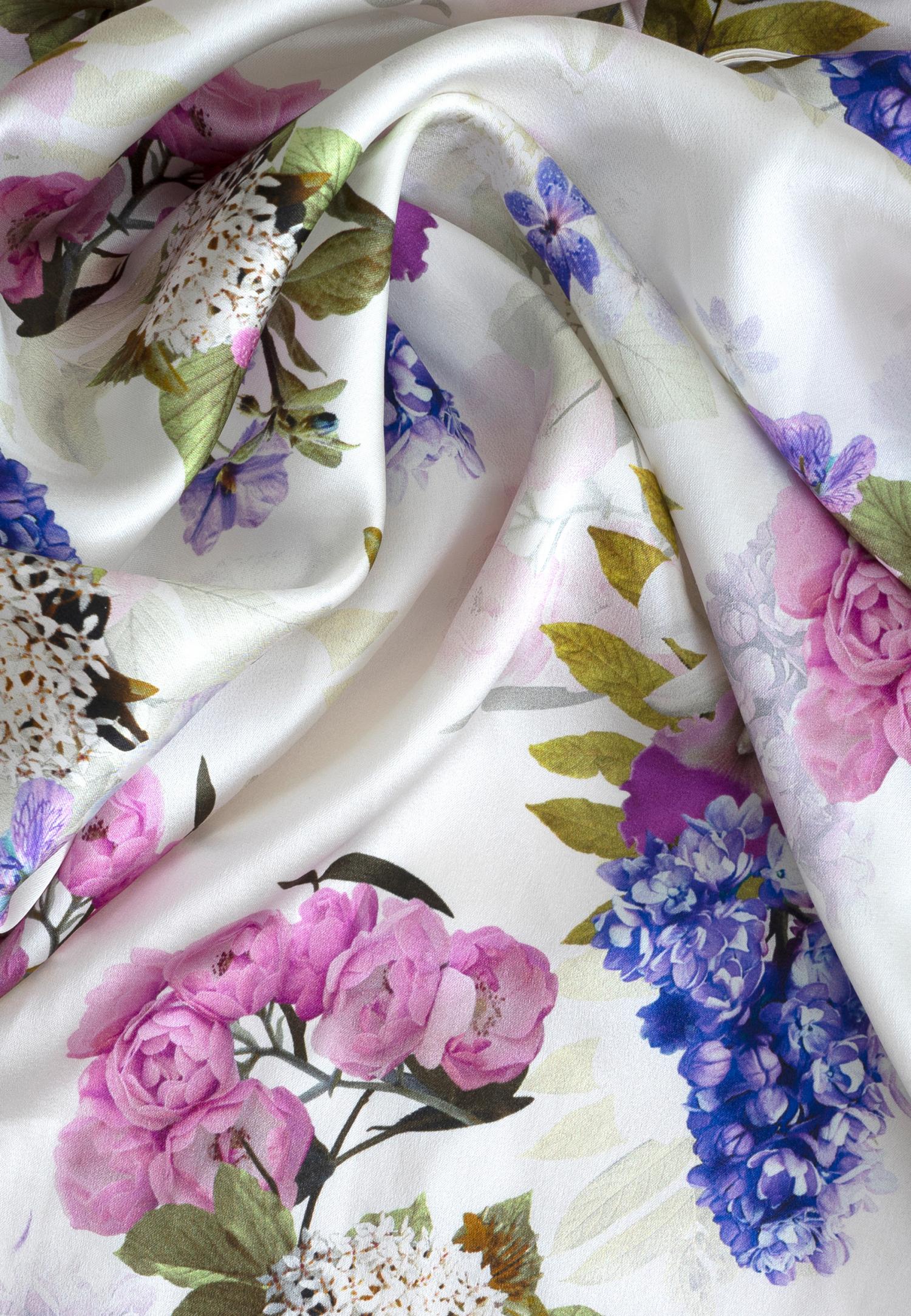 Шелковый топ на тонких бретелях S23-03SS115 Marc & André