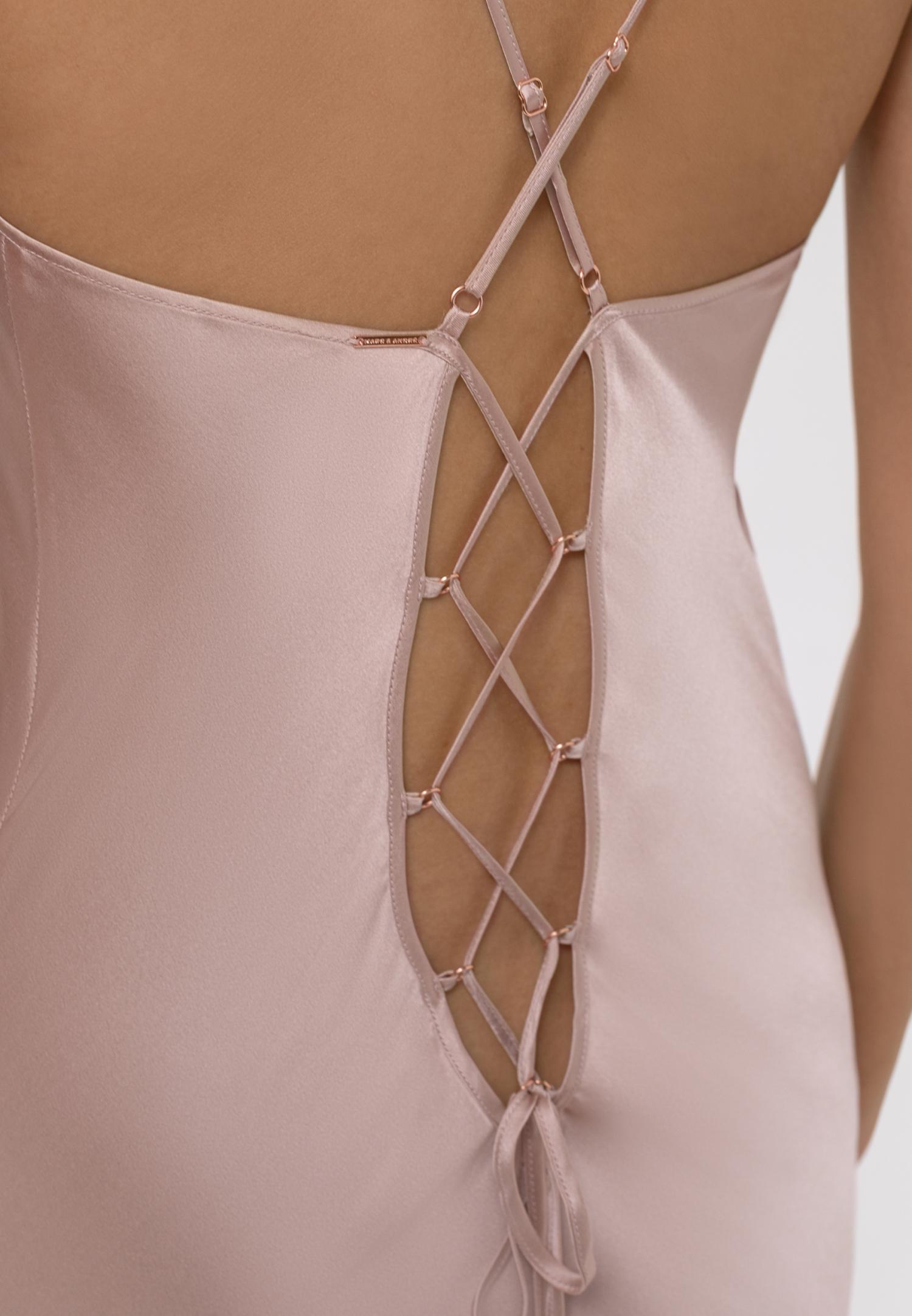 Шелковая ночная сорочка S25-00SS203-L Marc & André