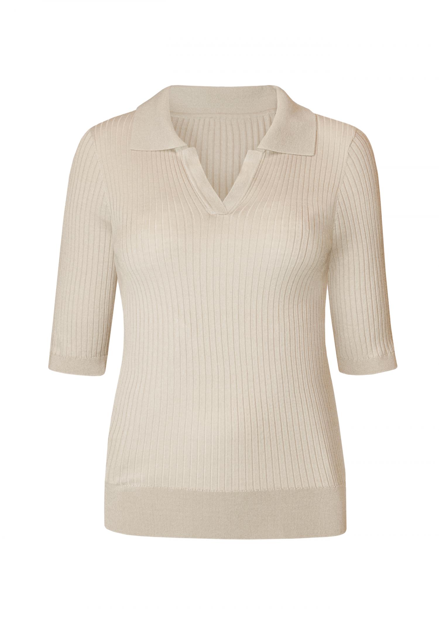 S25-00SV0108 V-neck polo shirt