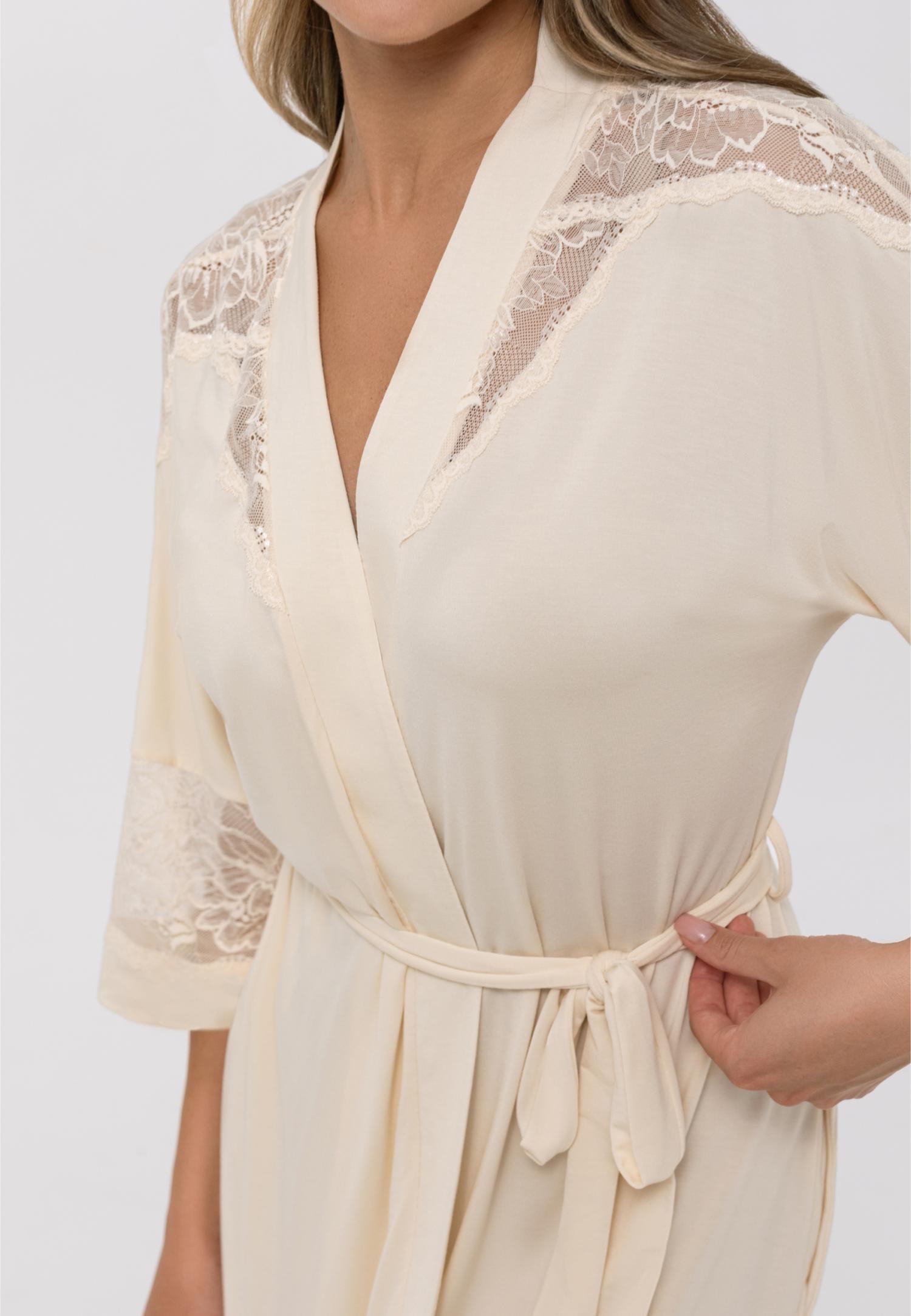 Халат женский из вискозы S25-04VI101-S Marc & André