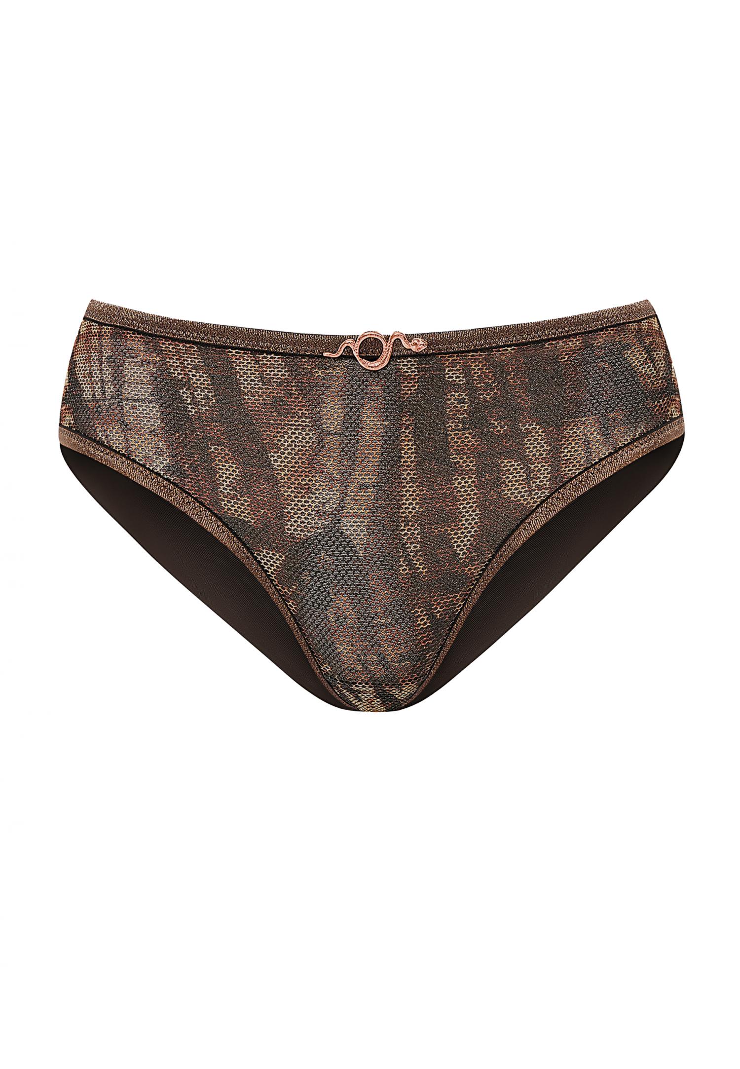 Трусы бразилиана из вышивки и сетки S25-0593-O2-BZO-LZ Marc & André