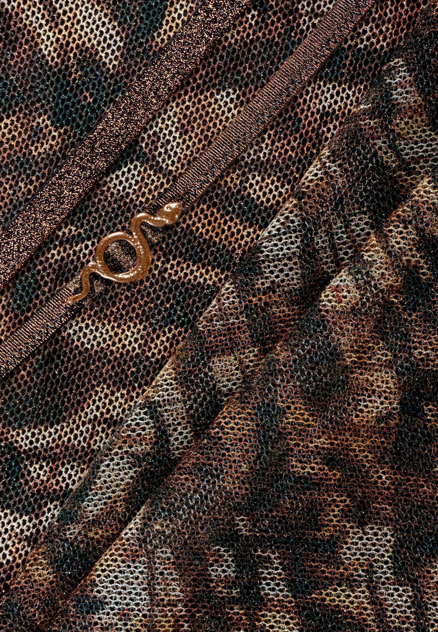 Трусы бразилиана из вышивки и сетки S25-0593-O2-BZO-LZ Marc & André