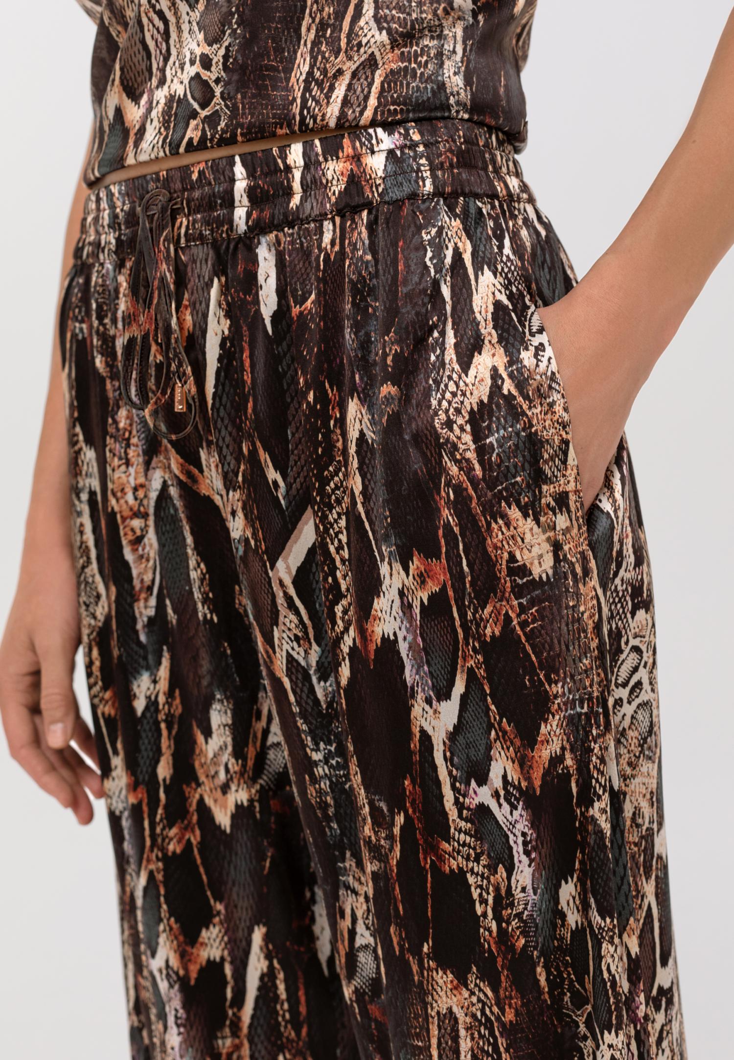 Брюки женские из шелка S25-05SS110 Marc & André