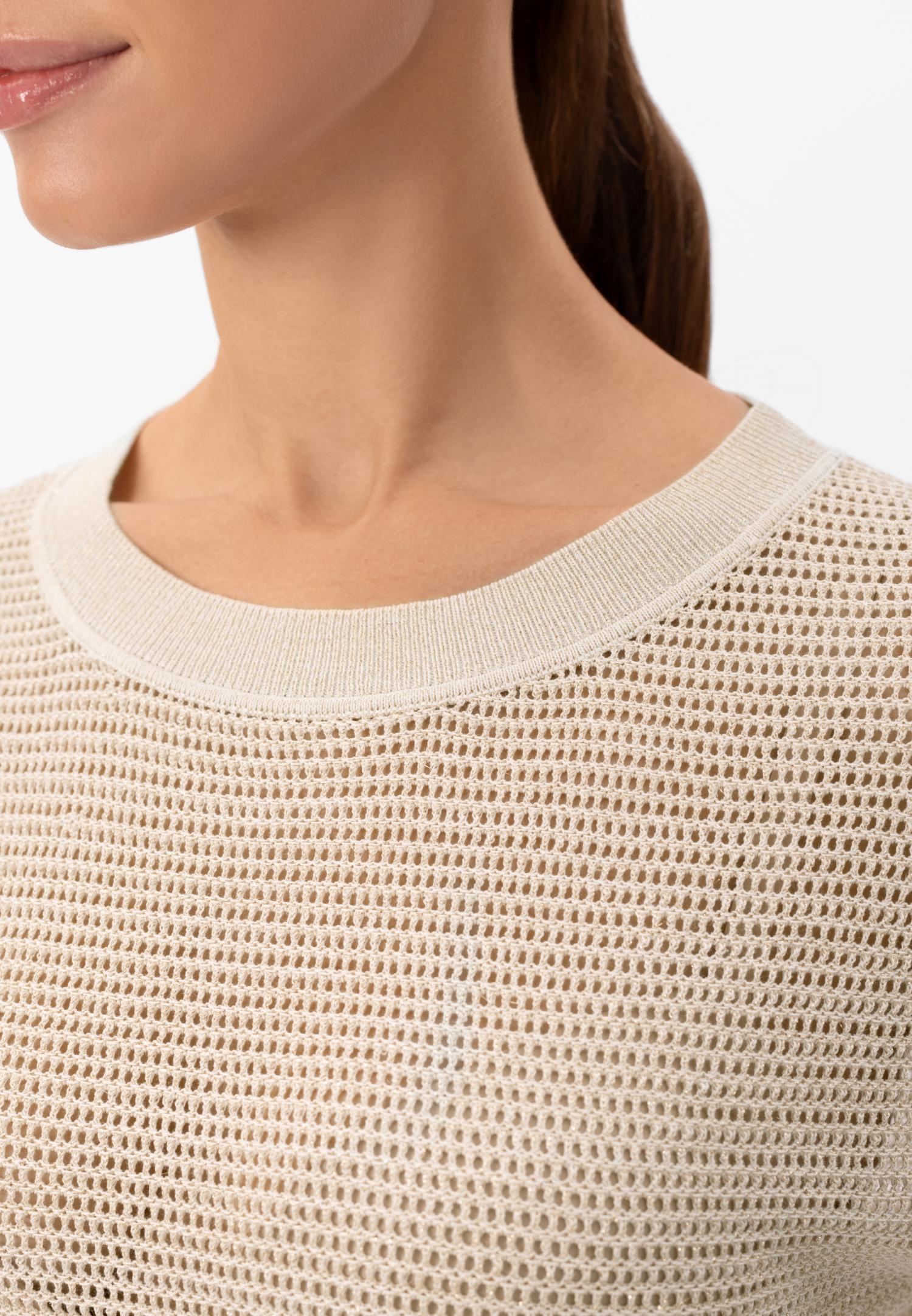 Джемпер з шовку та бавовни