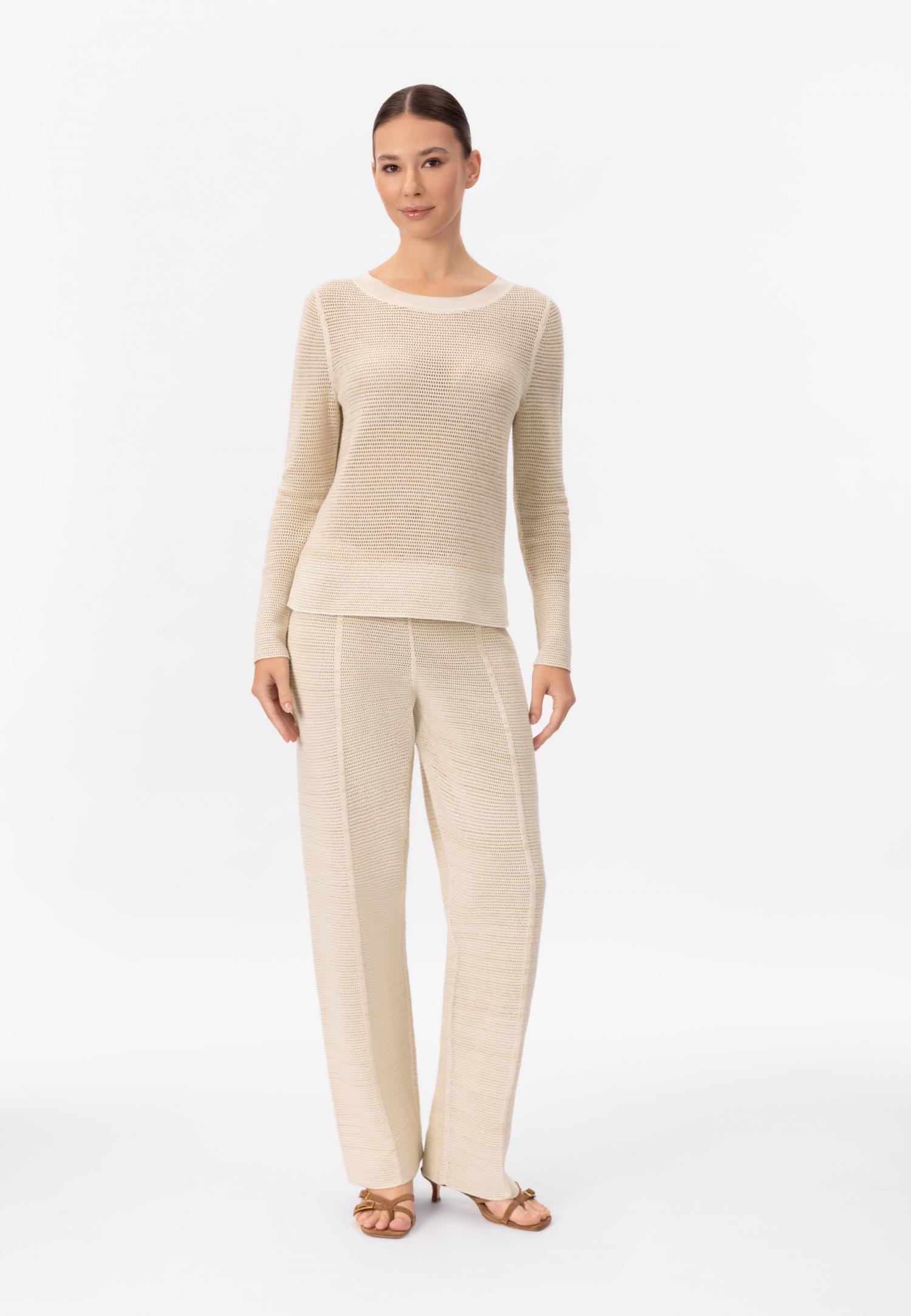 Штани з шовку та бавовни