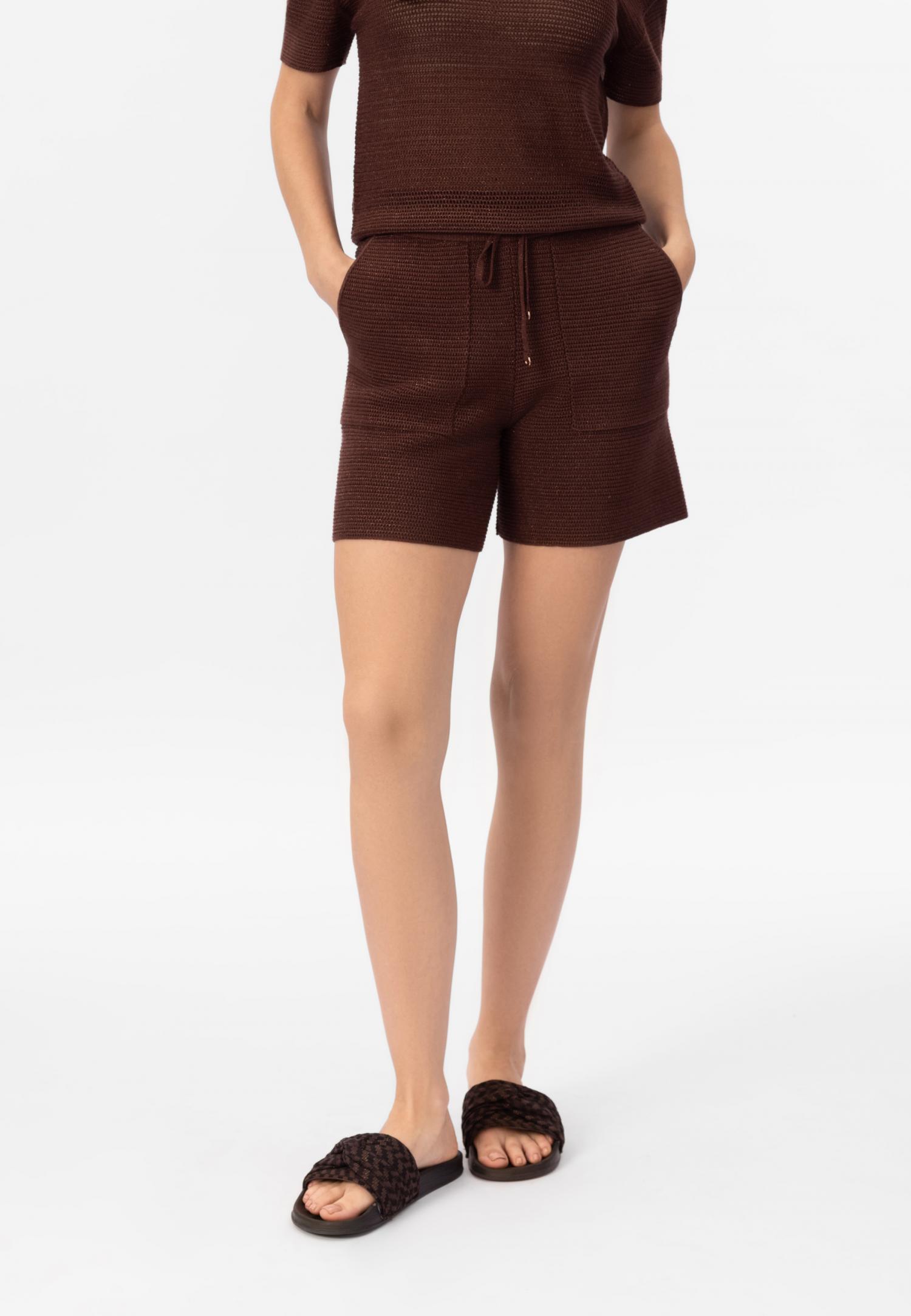 Шорти з шовку та бавовни