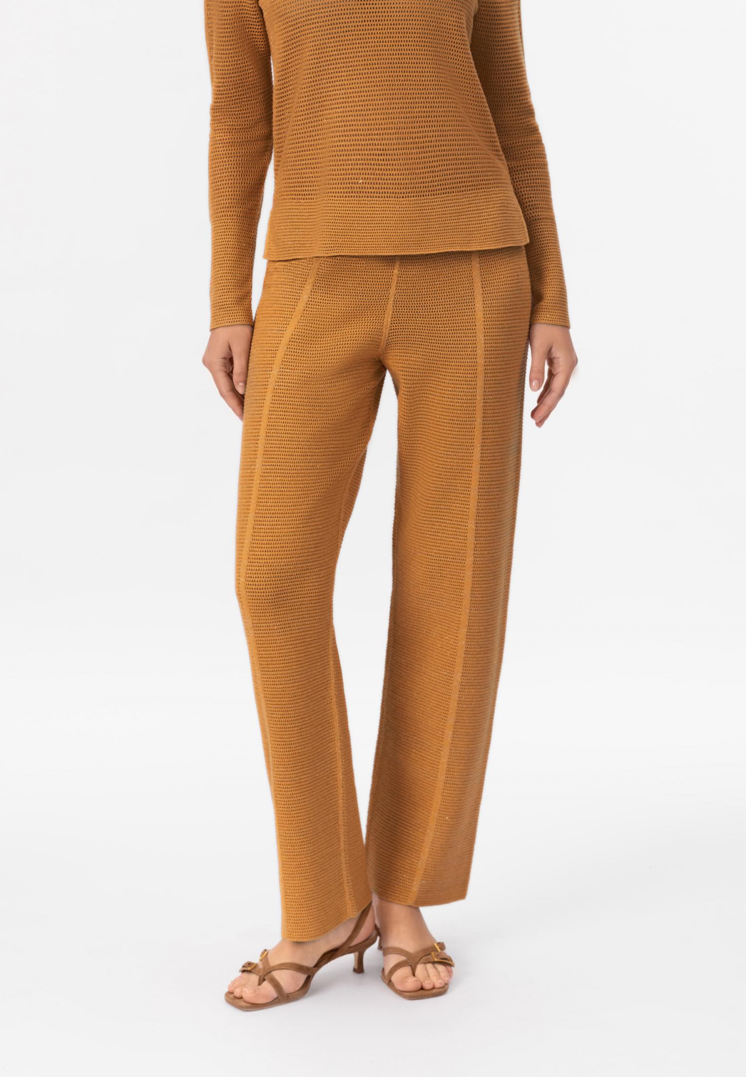 Штани з шовку та бавовни