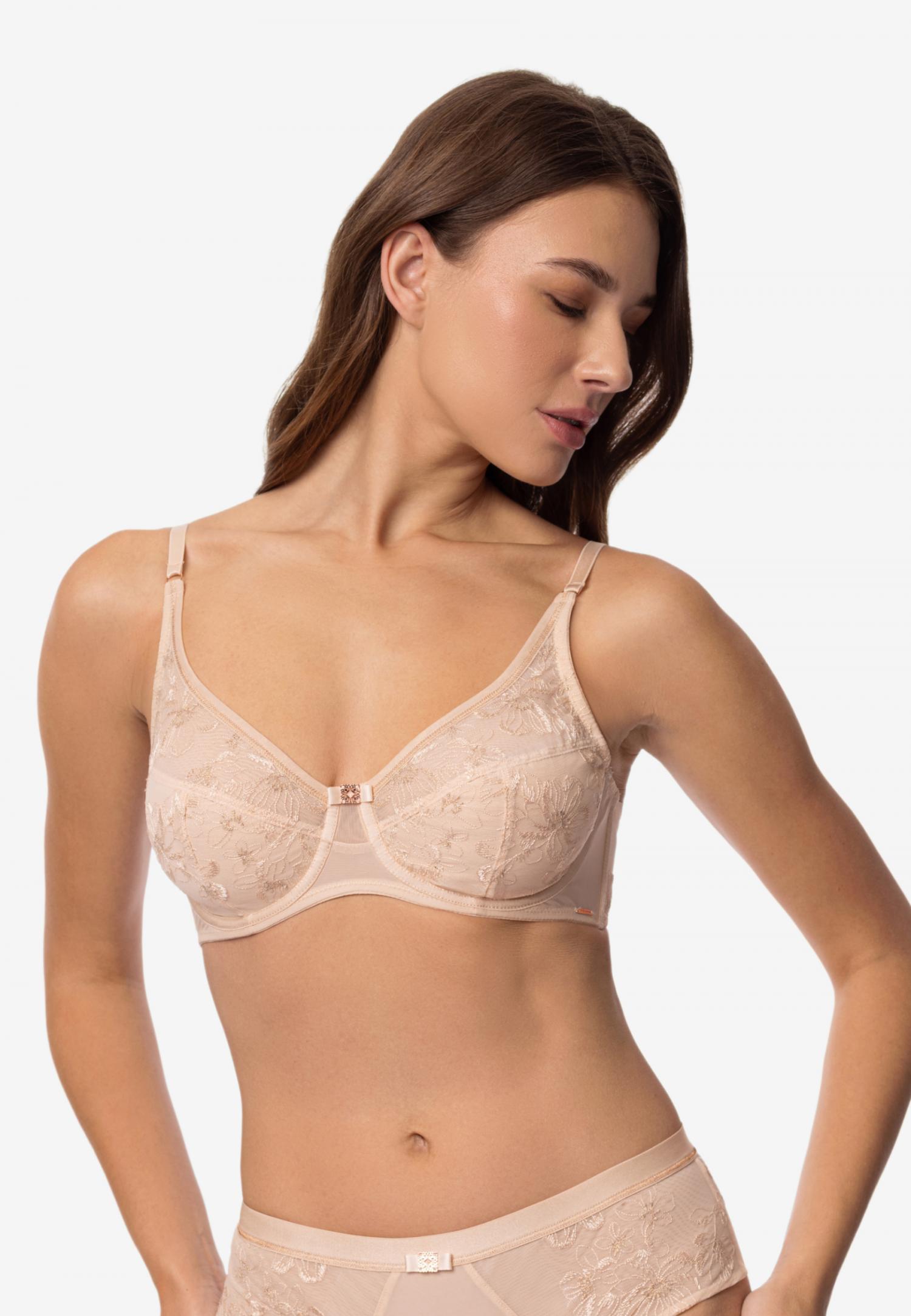 Бюстгальтер з м'якою чашкою на кісточках