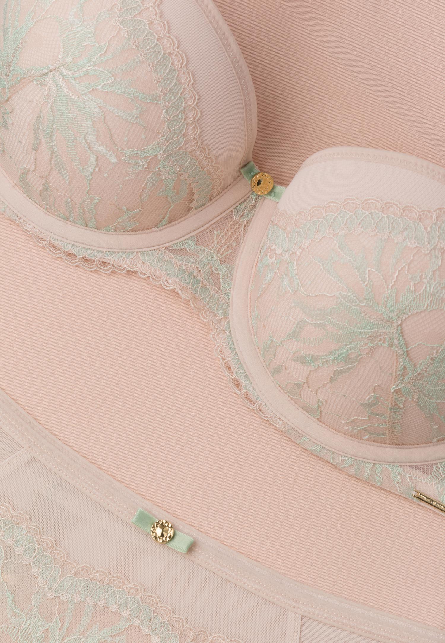 Бюстгальтер балконет