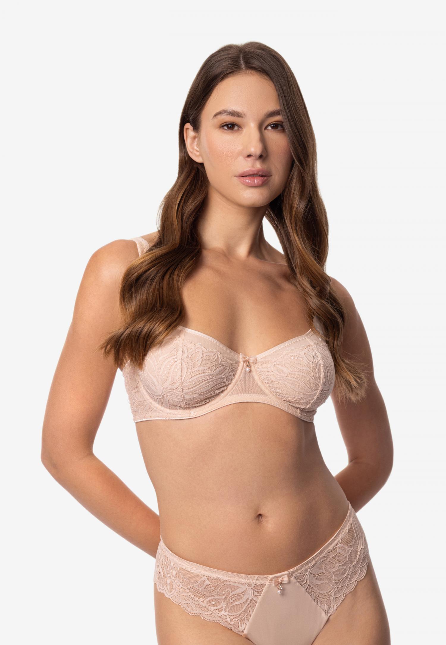 Бюстгальтер з м'якою чашкою на кісточках