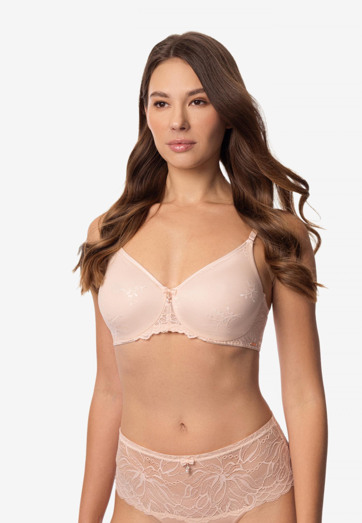 Бюстгальтер з м'якою чашкою на кісточках