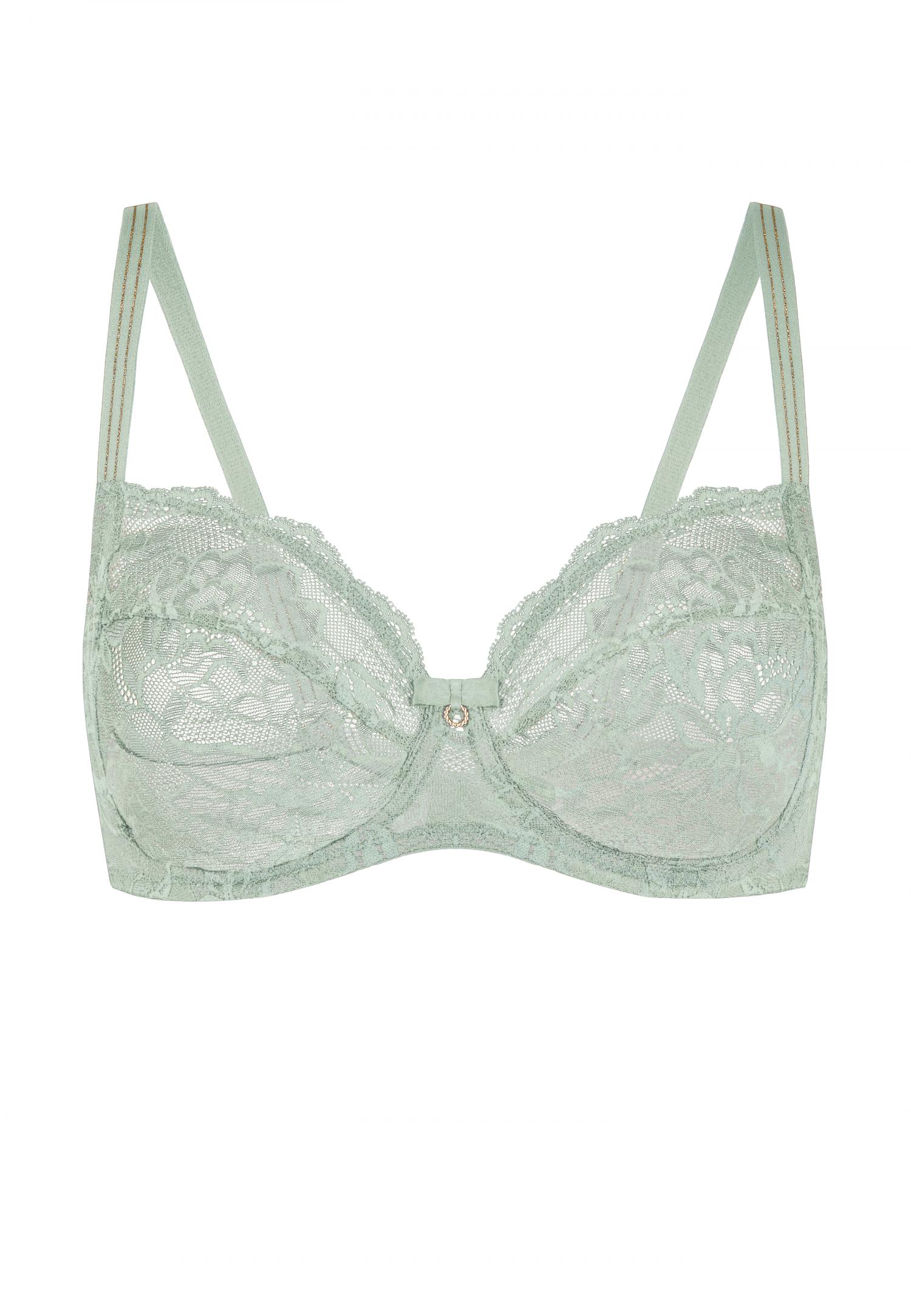 Underwired soft cup bra