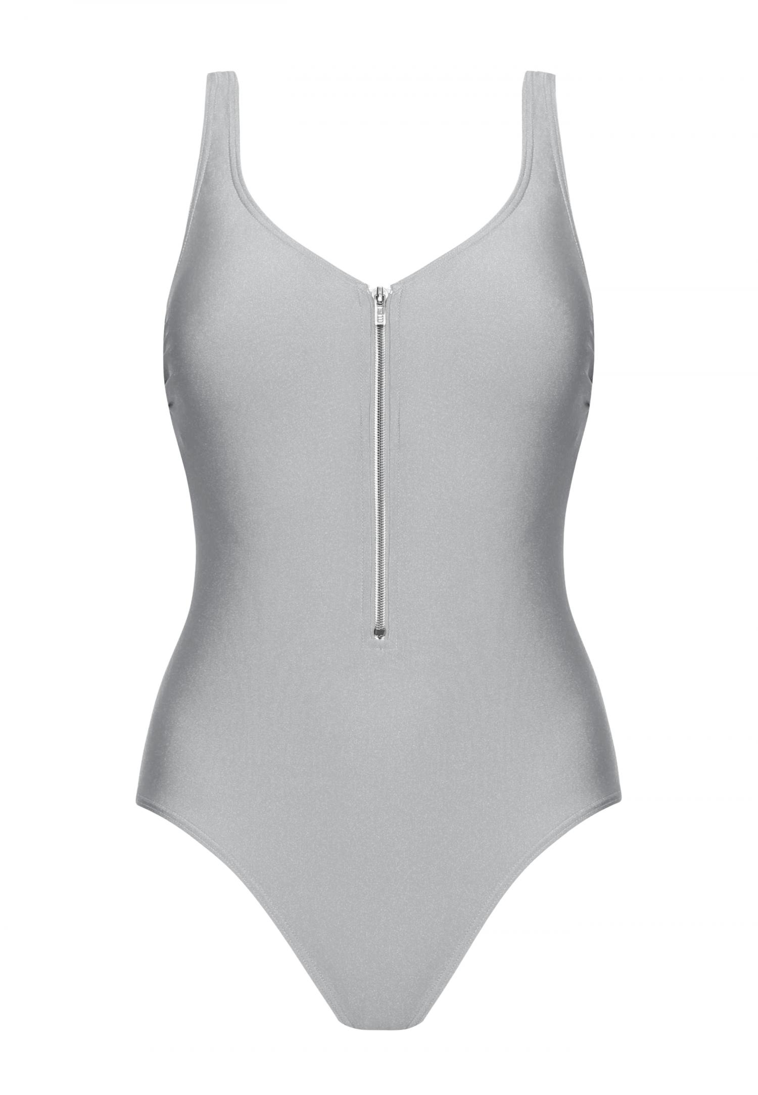 Zipper swimsuit