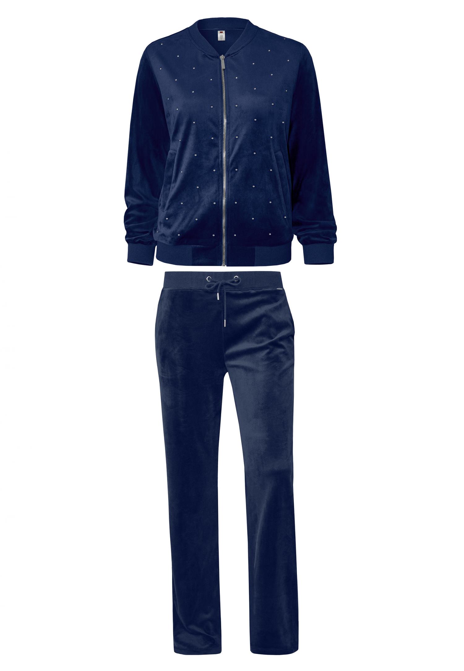 W20-00VL402 SET: Bomber zipper jacket+Long pants  Marc & André