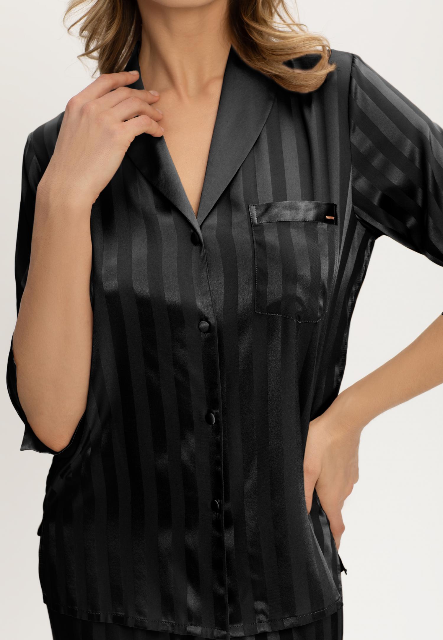 Шелковое блуза на пуговицах W22-00SS107 Marc & André