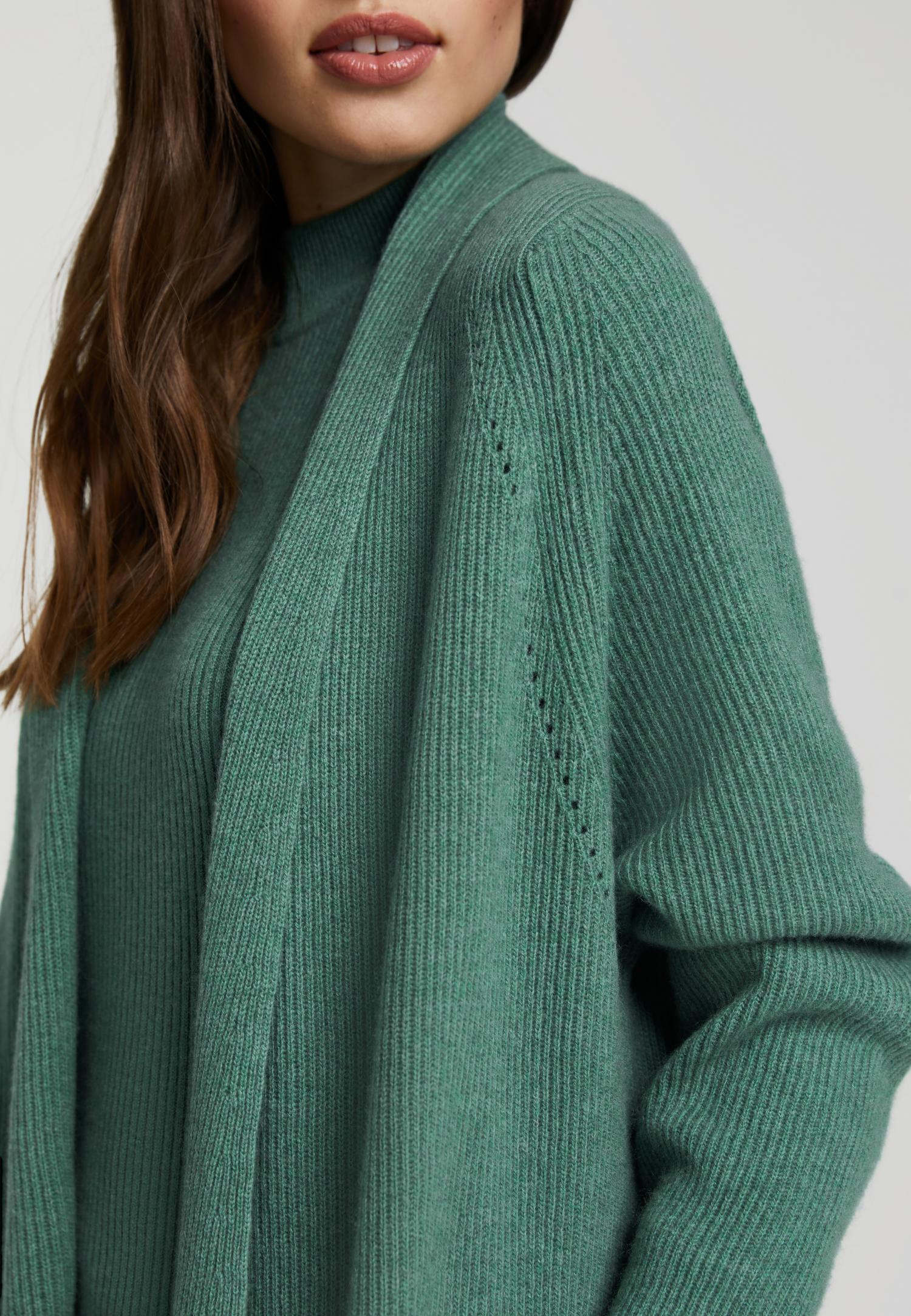 Кардиган в рубчик из кашемира W23-00CH0401 Marc & André