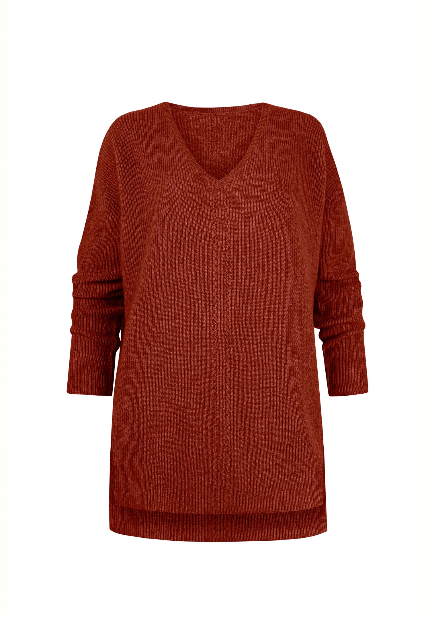 Джемпер с V-образным вырезом из кашемира W23-00CH0516 Marc & André