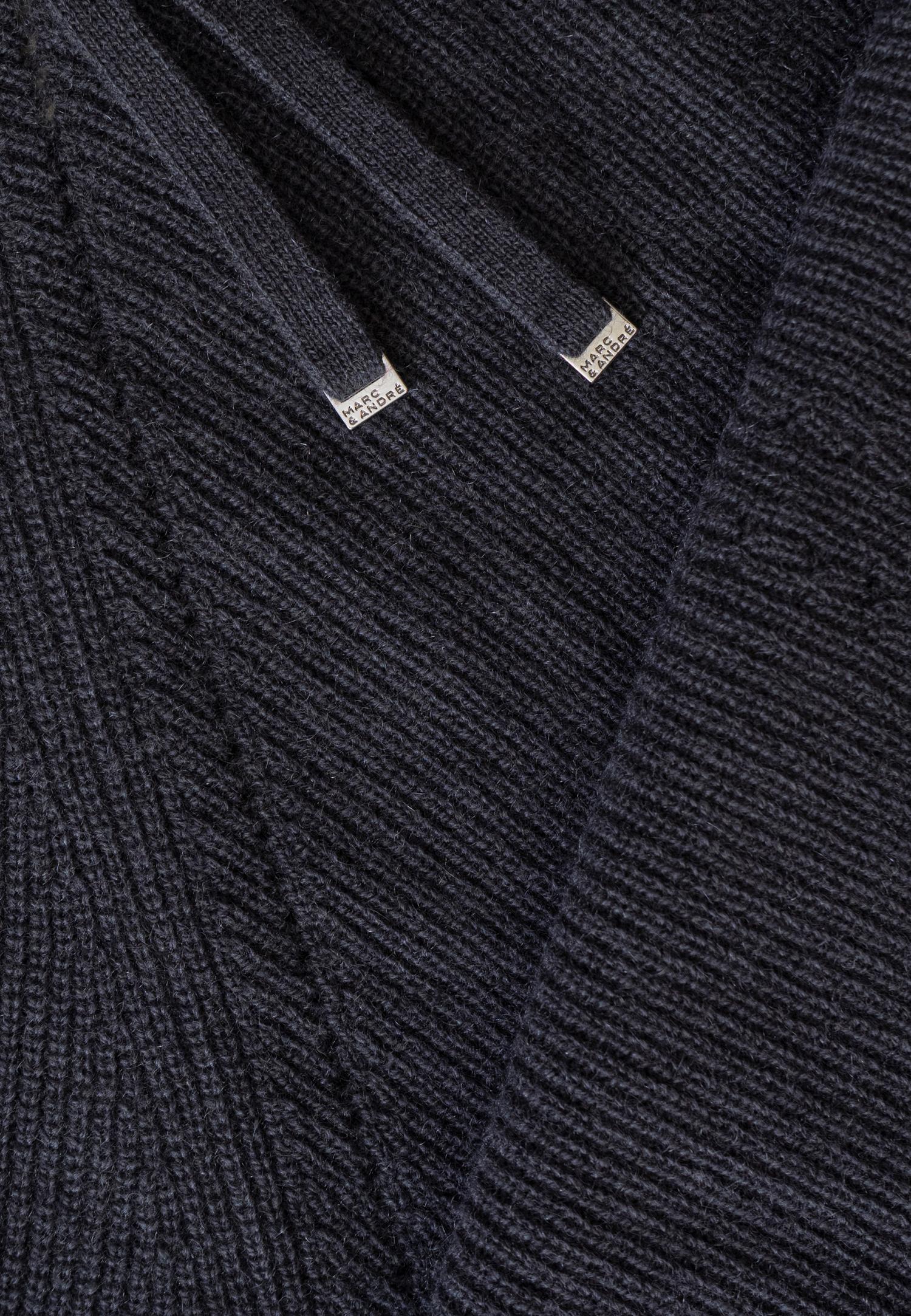 Брюки из кашемира в рубчик W23-00CH0810 Marc & André