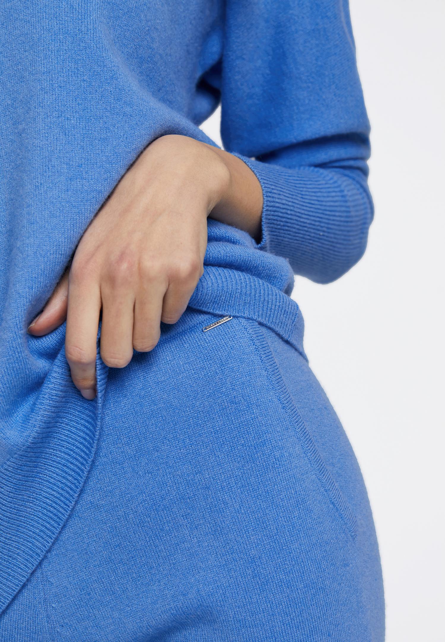 Брюки из кашемира в рубчик W23-00CH1210 Marc & André