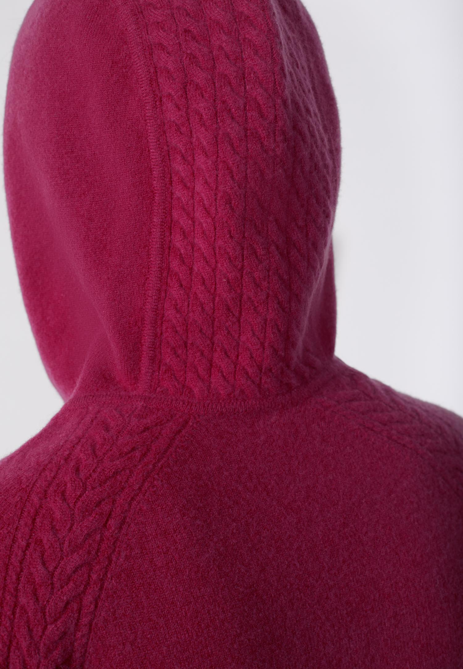 Джемпер на молнии с капюшоном W24-00CH0314 Marc & André