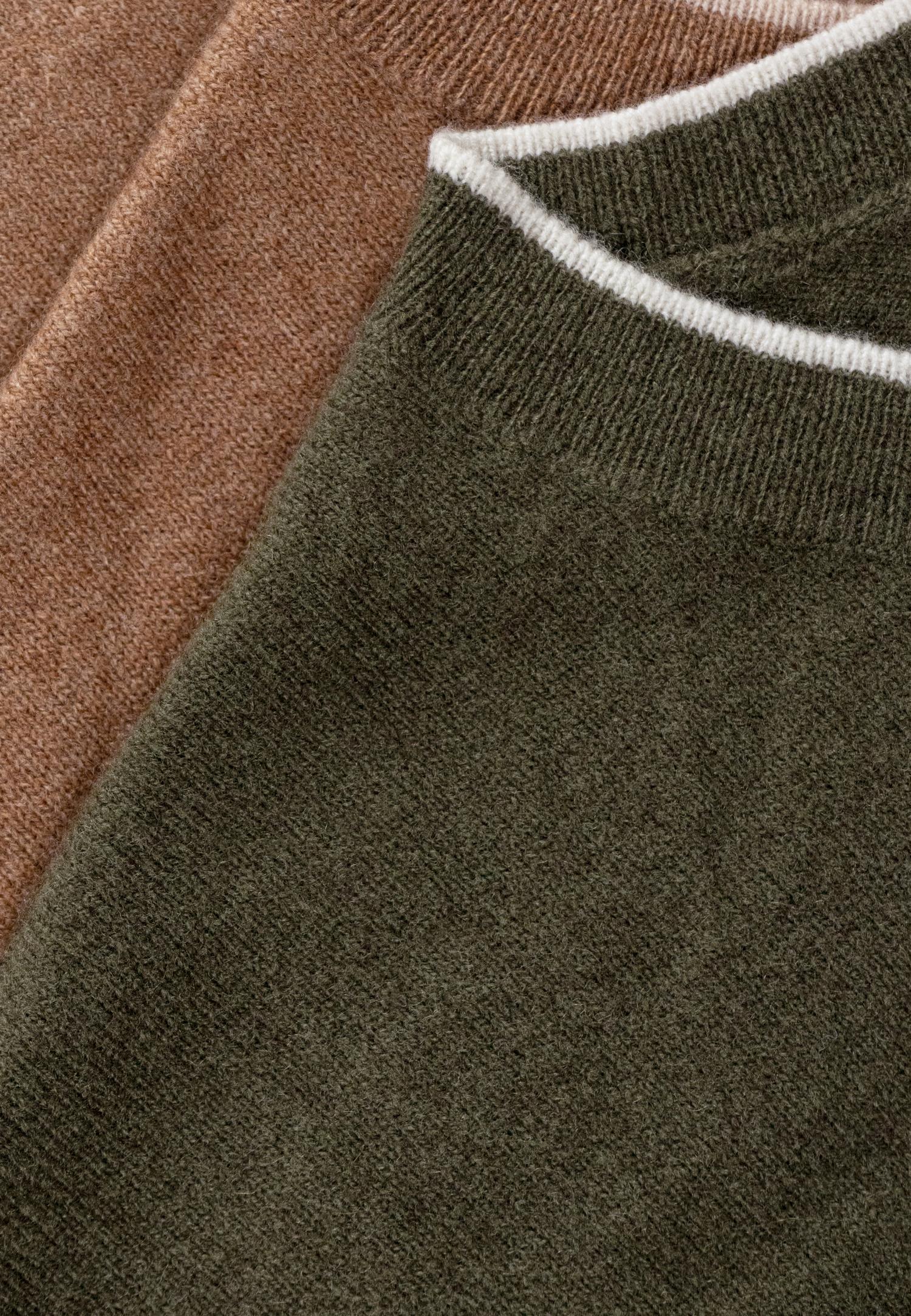 Джемпер на молнии с воротником-стойкой W24-00CH0714 Marc & André