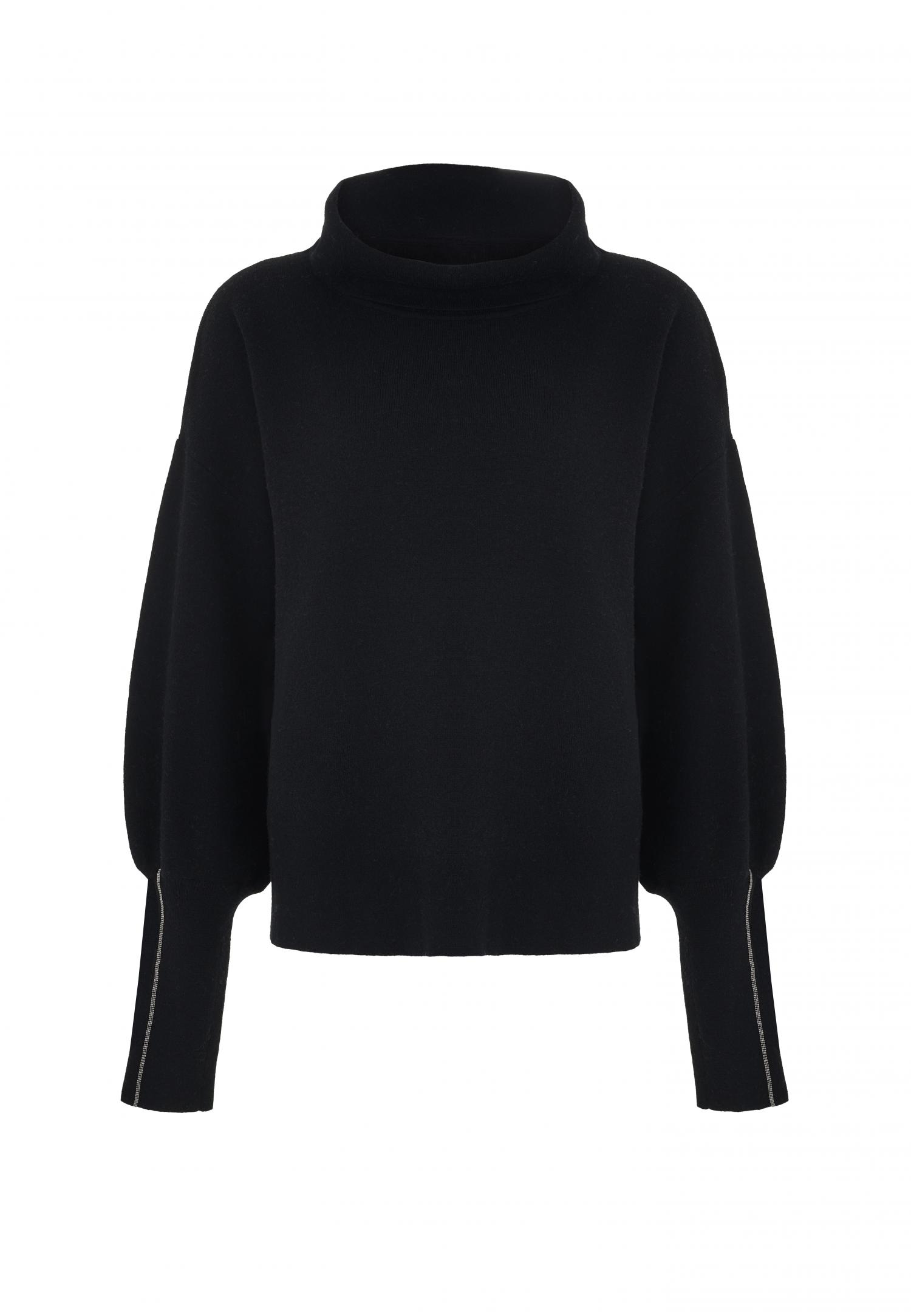 W24-00CH1117 Cowl neck sweater