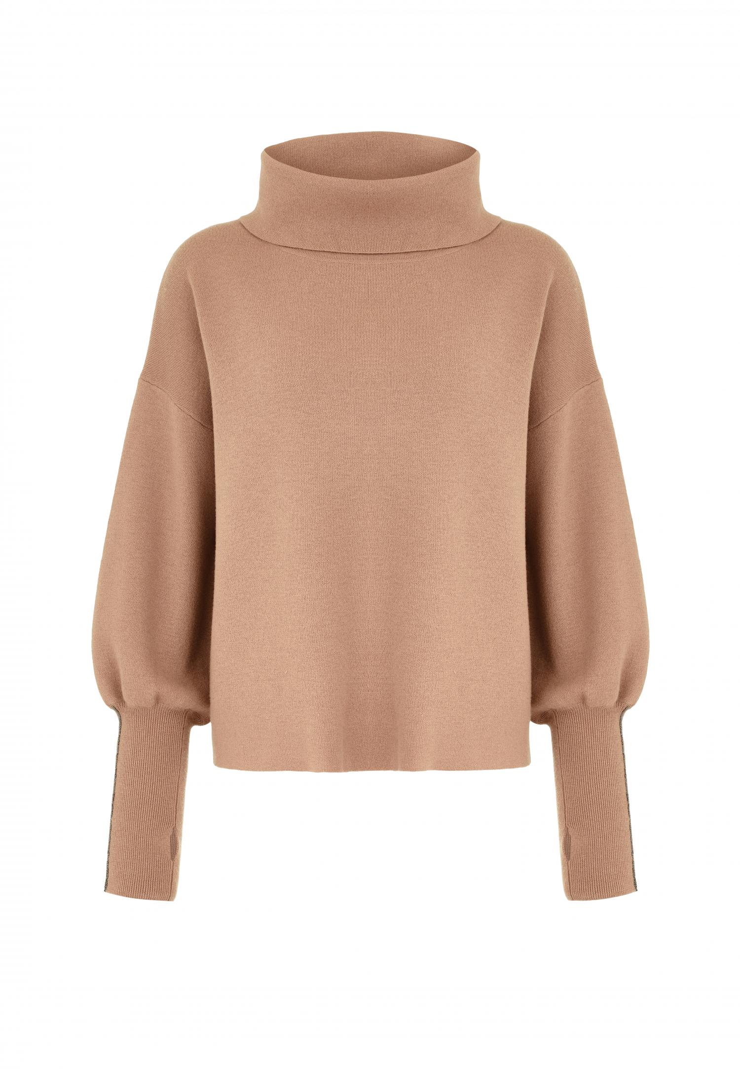 W24-00CH1217 Cowl neck sweater