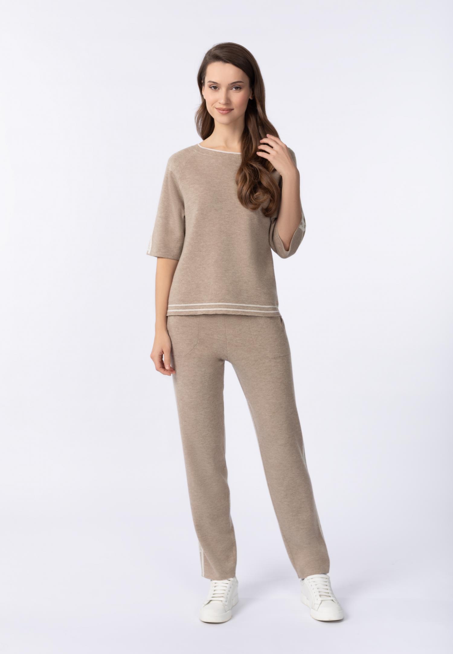 Брюки из кашемира W24-00CH1310 Marc & André