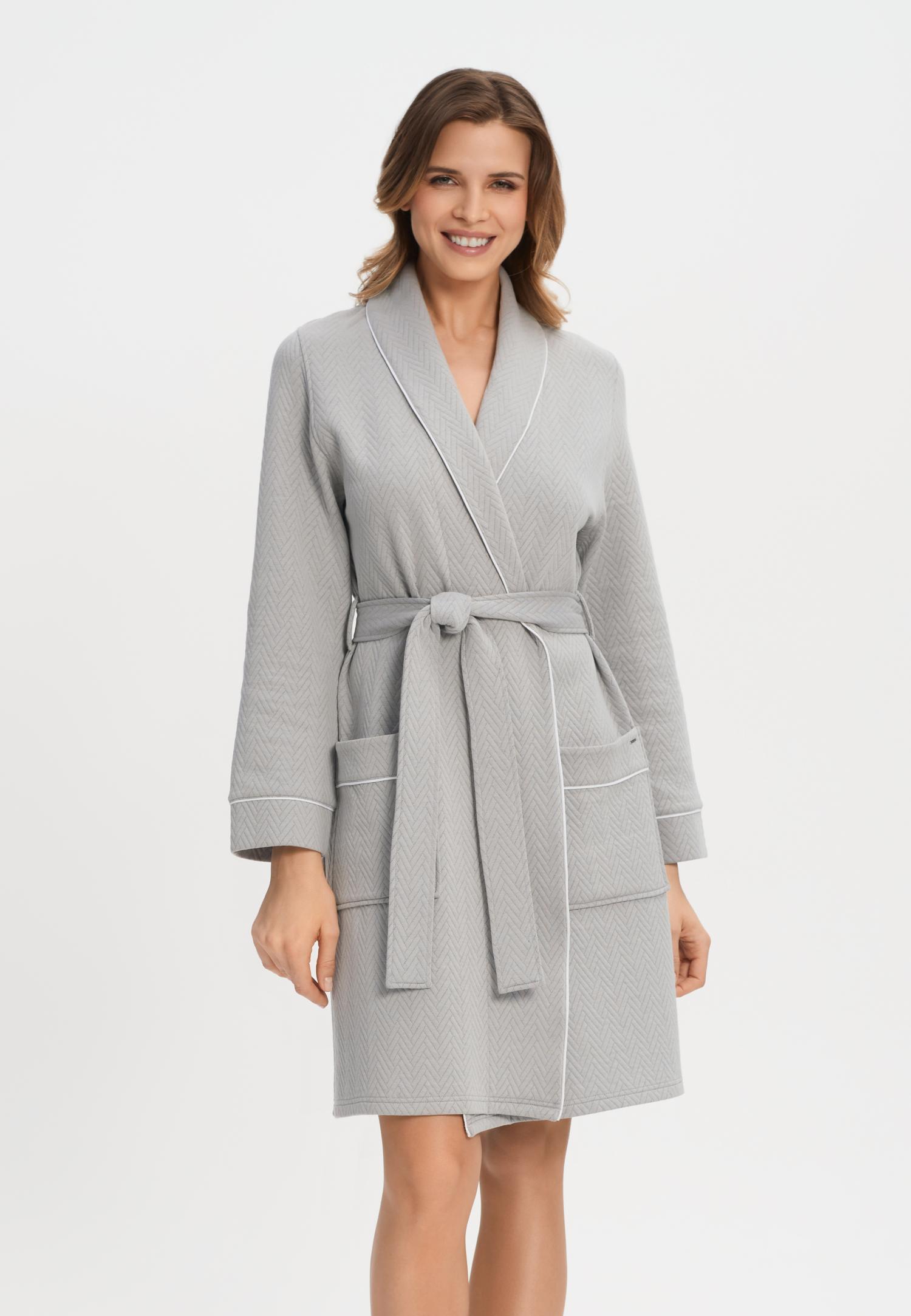 Женский халат из хлопка W24-00CT101-W Marc & André