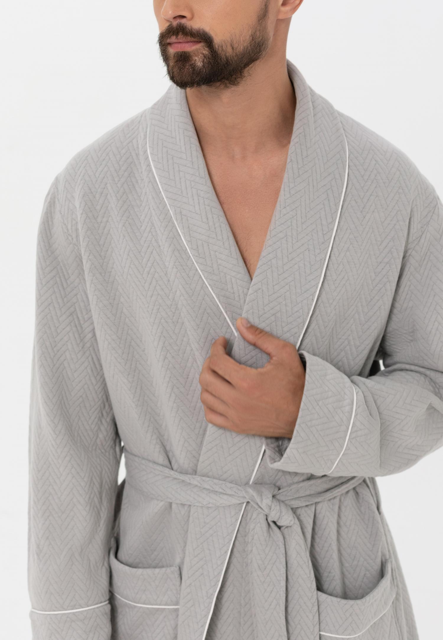 Мужской халат из хлопка W24-00CT201-M Marc & André