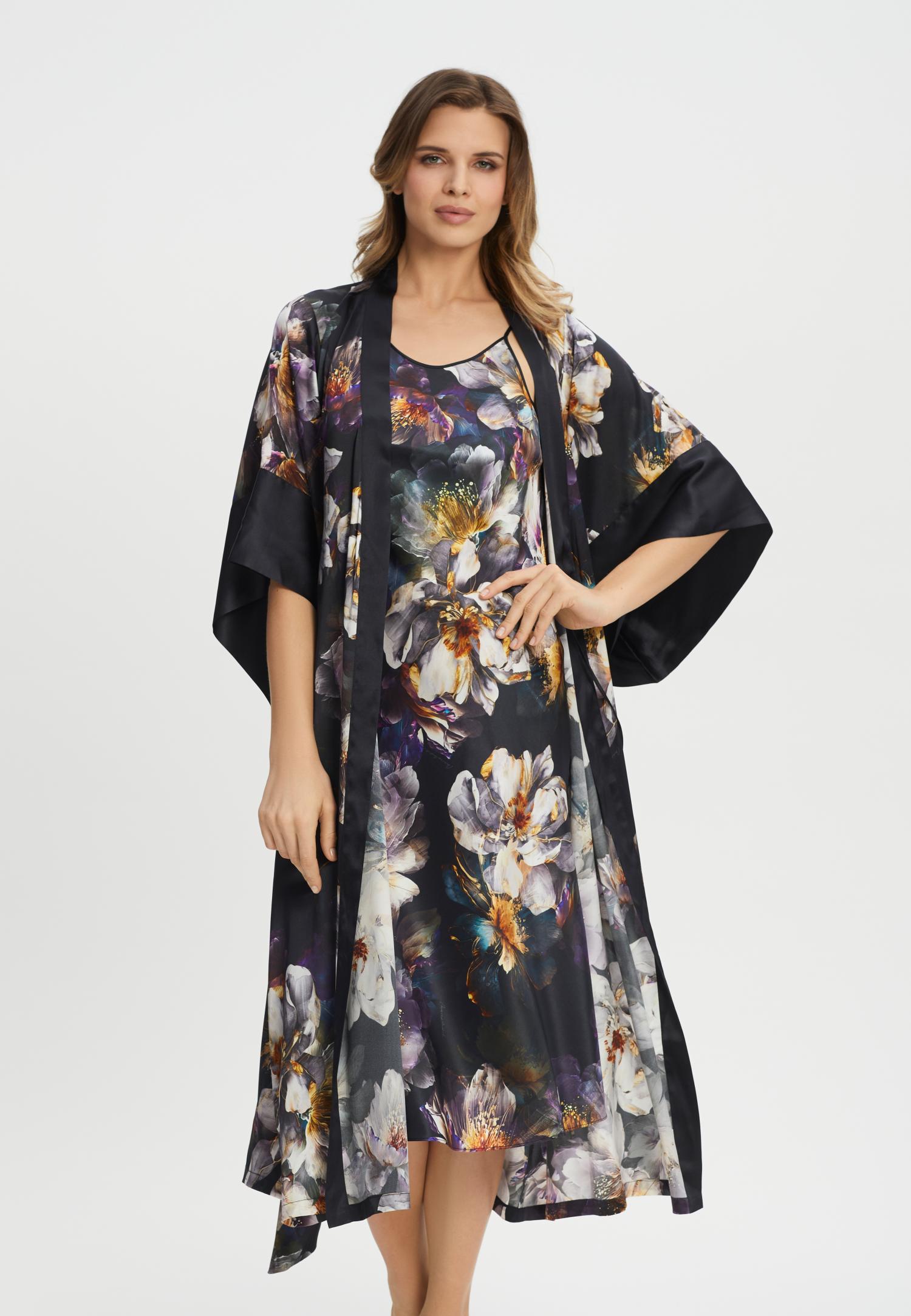 Шелковое кимоно W24-00SS201-L Marc & André