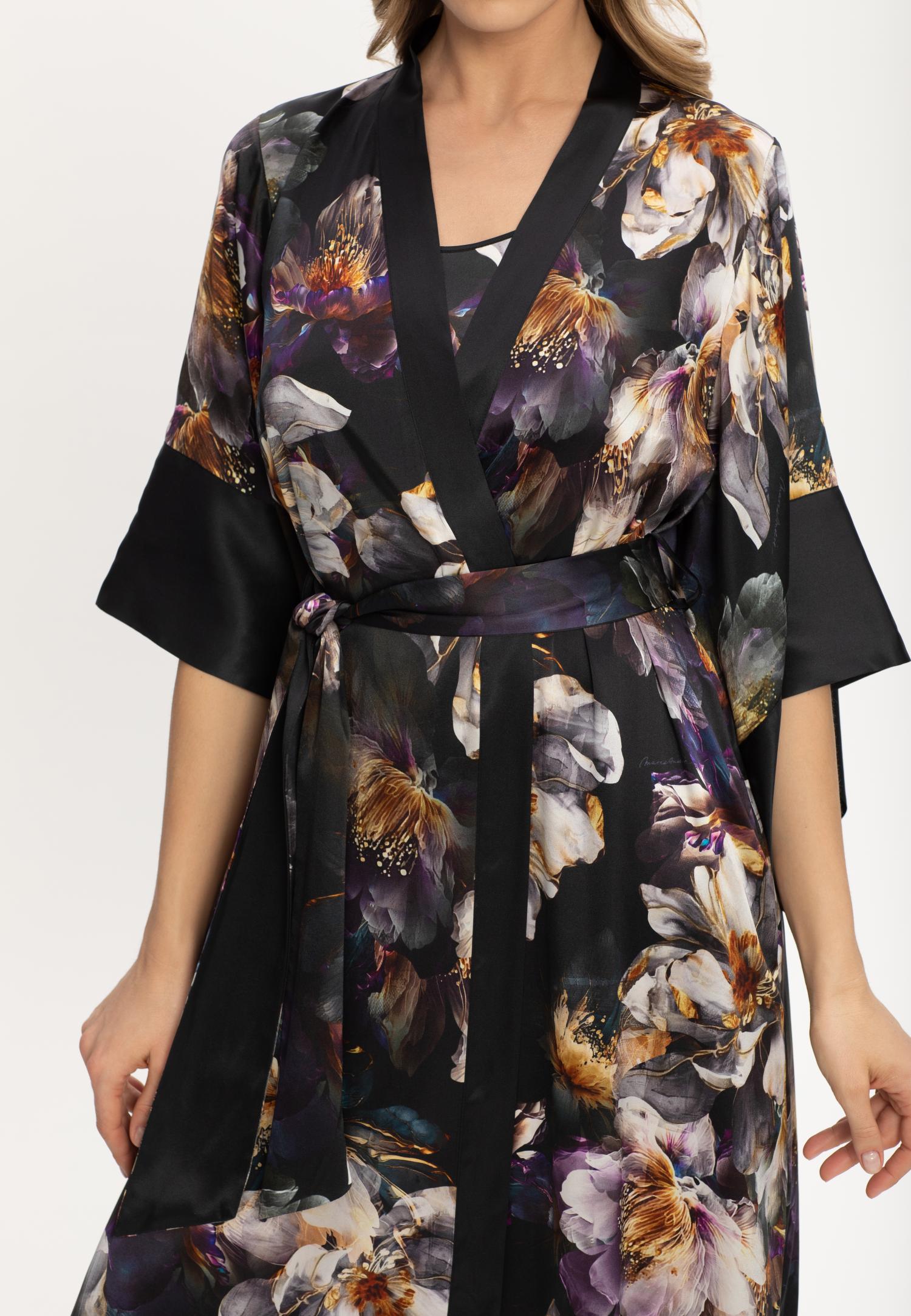 Шелковое кимоно W24-00SS201-L Marc & André