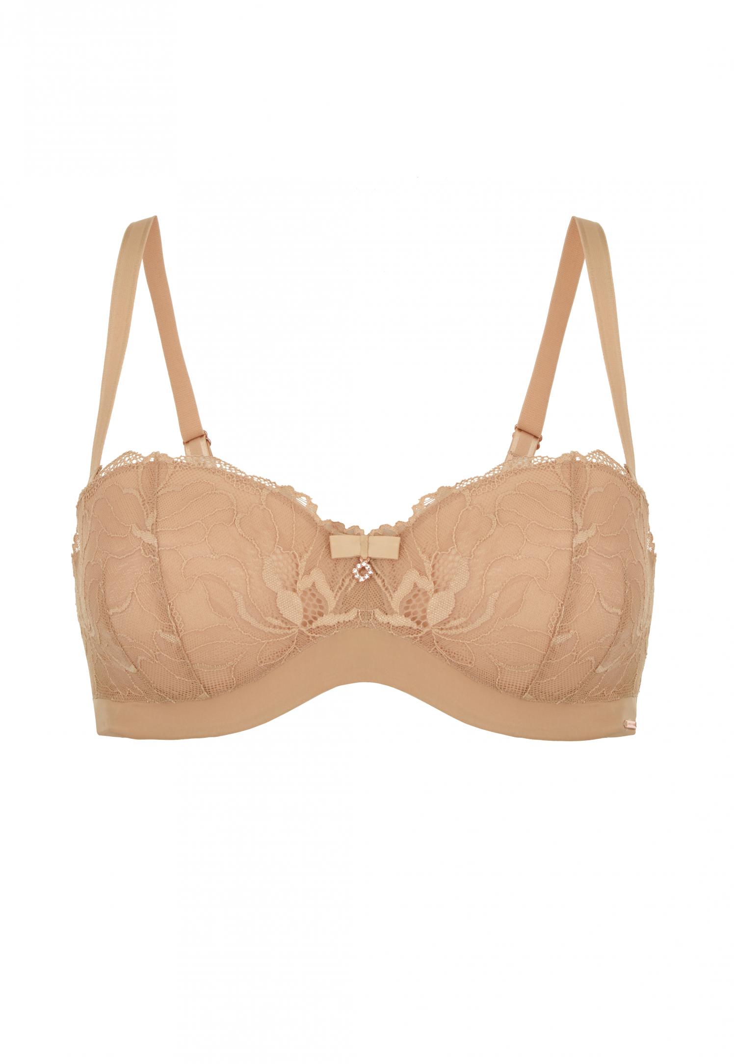 Бюстгальтер балконет с пуш-ап W24-1613-01-BNM-LY Marc & André