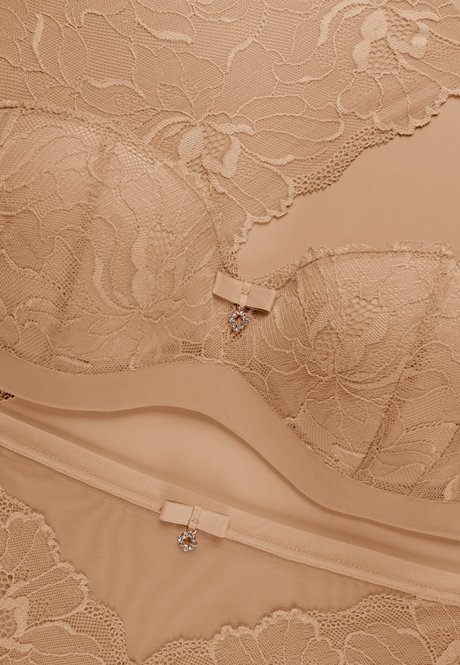 Бюстгальтер балконет с пуш-ап W24-1613-01-BNM-LY Marc & André