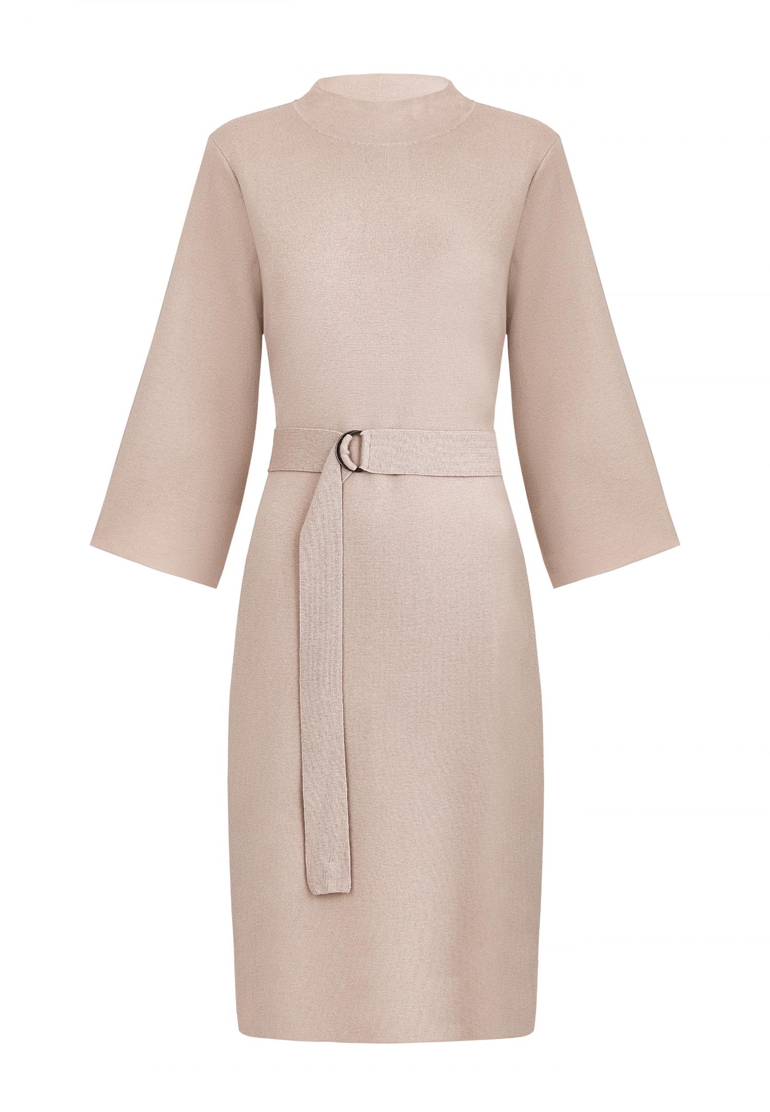 W25-00CH0103 Belted midi dress