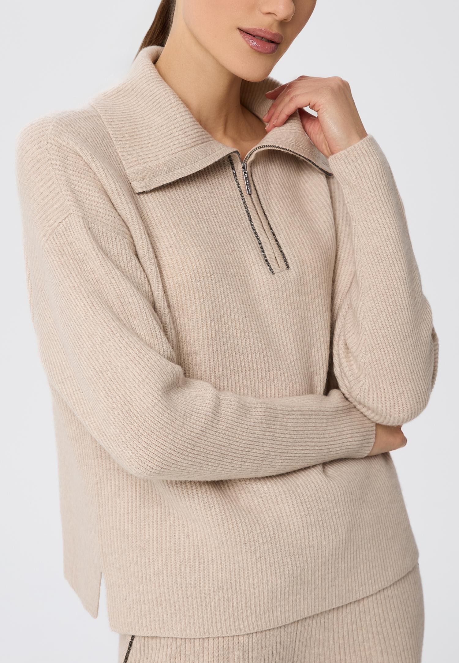 Джемпер-поло з кашеміру